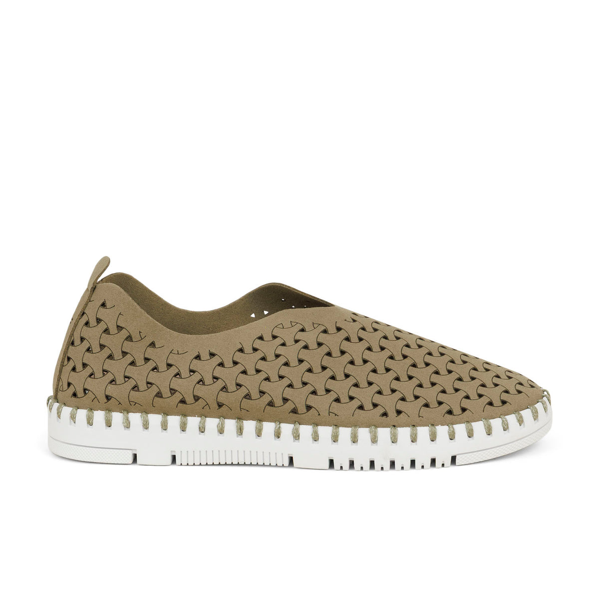 Mocassins Femme ROCK AND ROSE TESSY Kaki