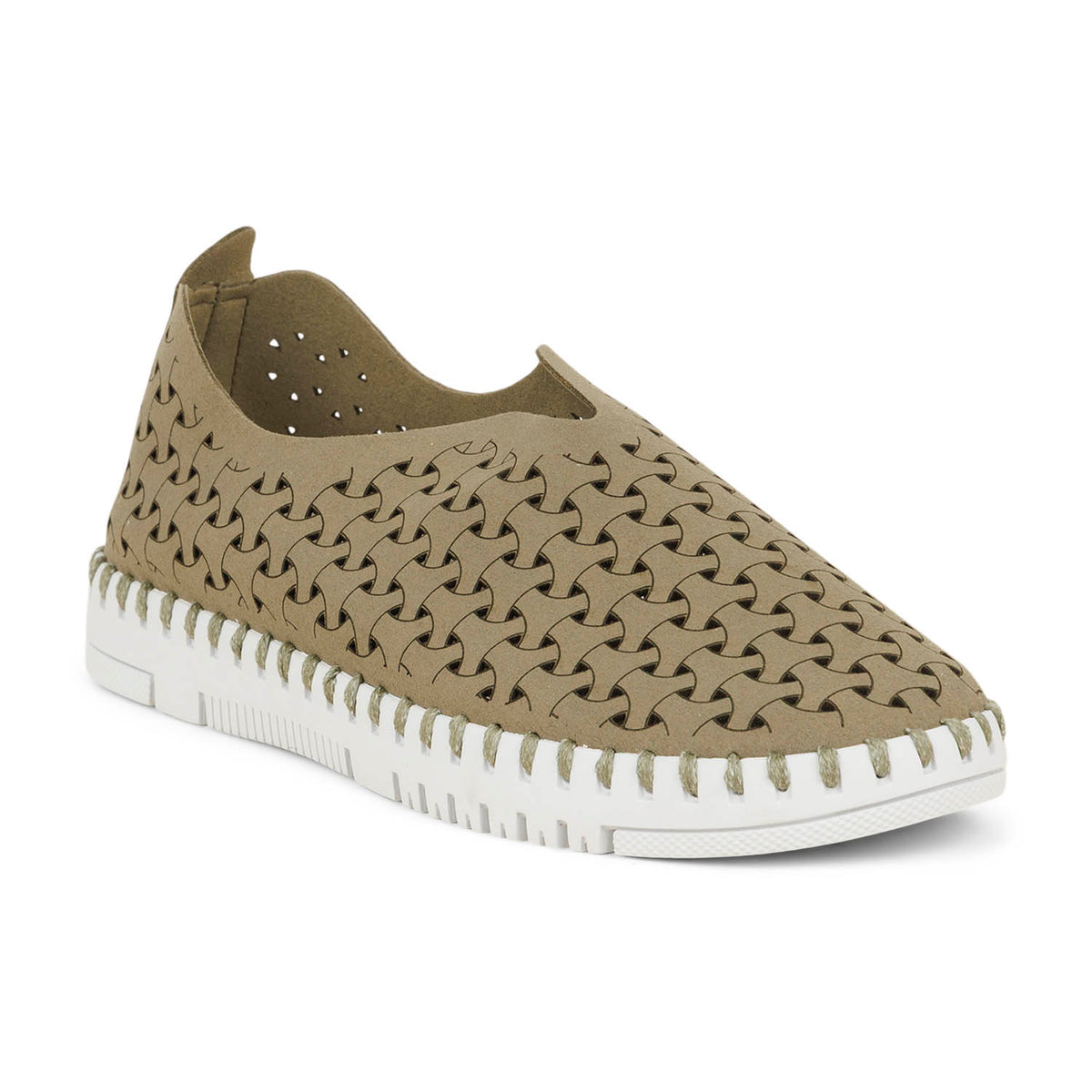 Mocassins Femme ROCK AND ROSE TESSY Kaki