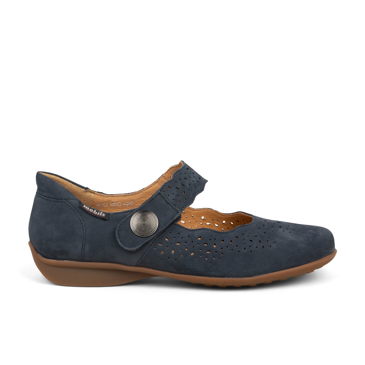 Ballerines et babies Femme MOBILS BY MEPHISTO FABIENNE Bleu