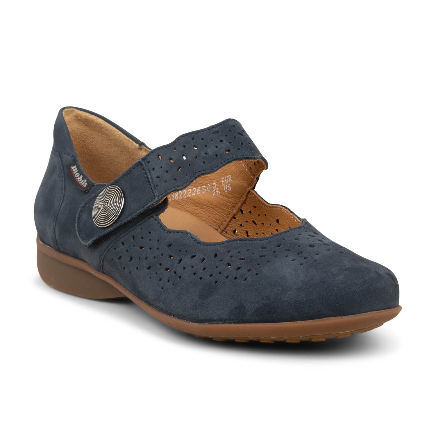 Ballerines et babies Femme MOBILS BY MEPHISTO FABIENNE Bleu