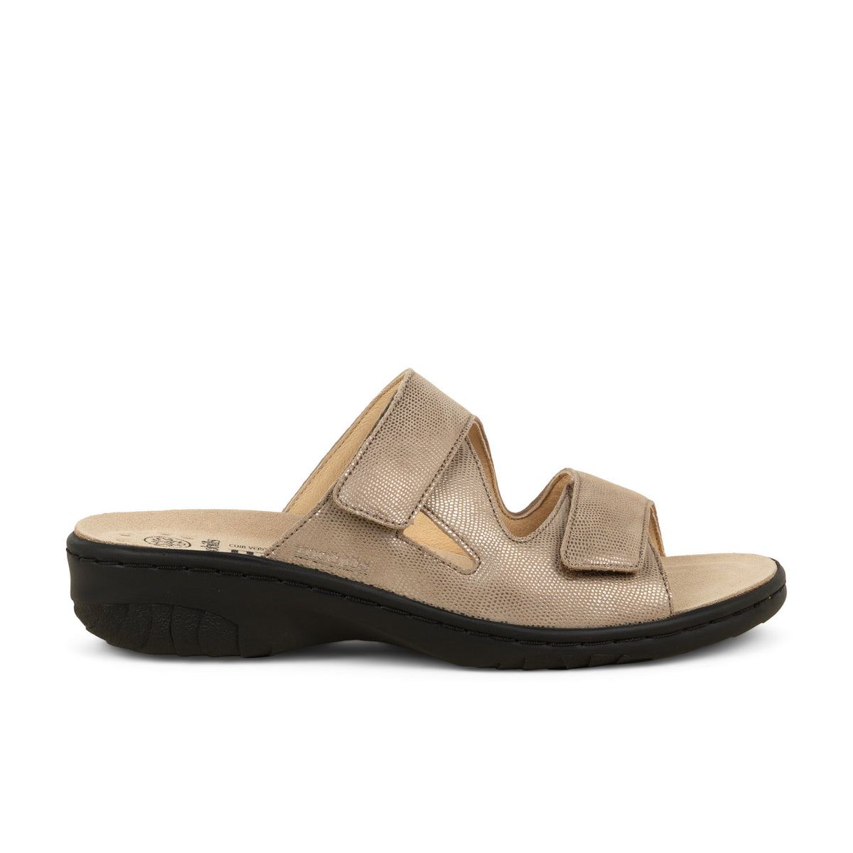 Mules Femme MEPHISTO GEVA Or/Bronze