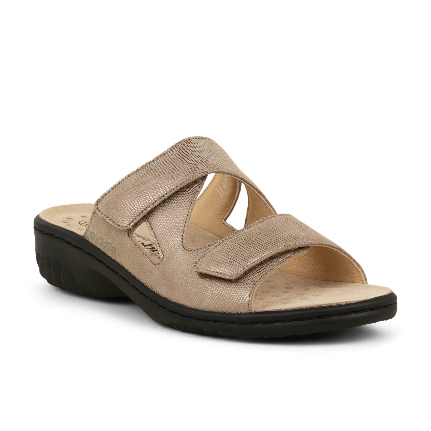 Mules Femme MEPHISTO GEVA Or/Bronze