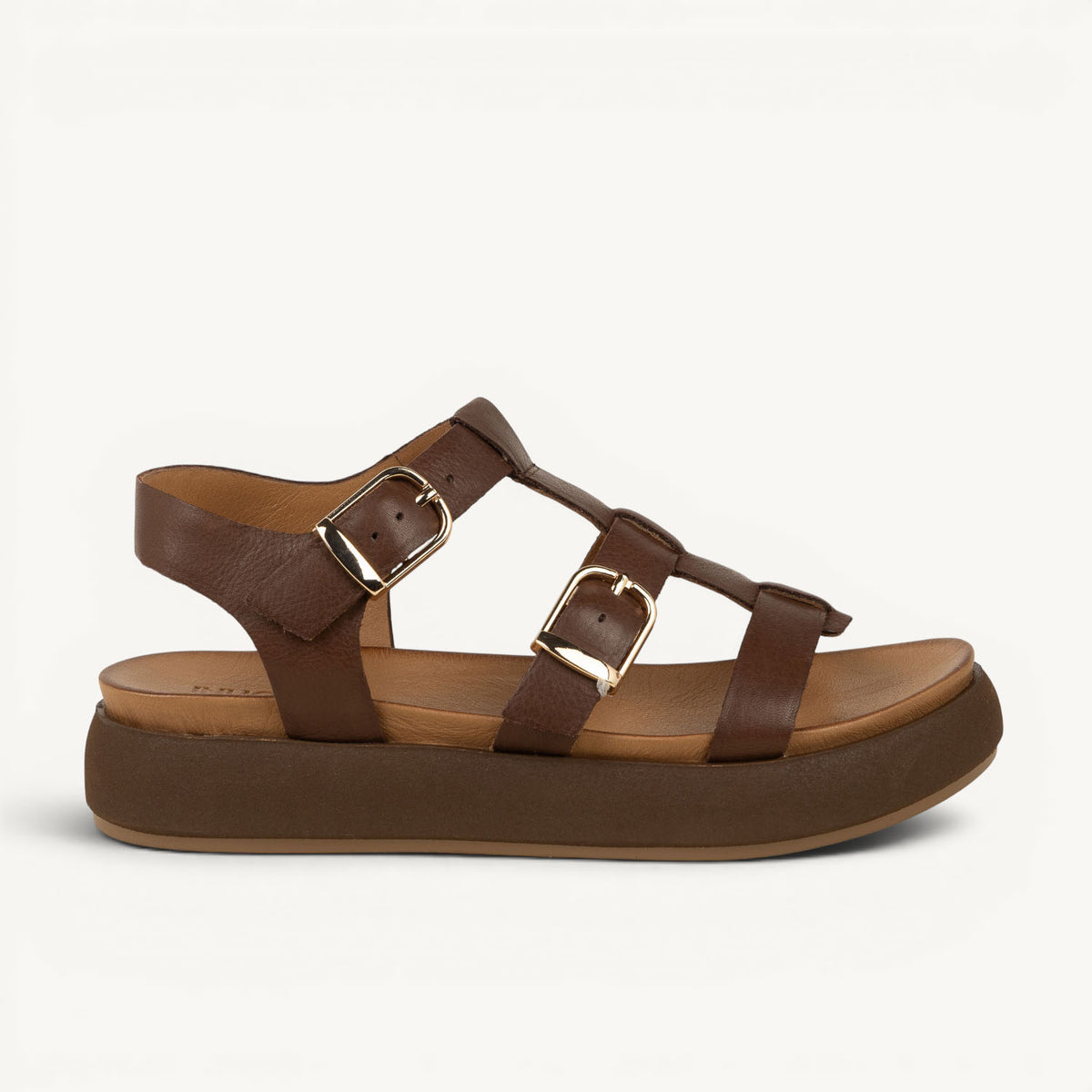 Sandales Femme INUOVO INUAT A96046 Marron