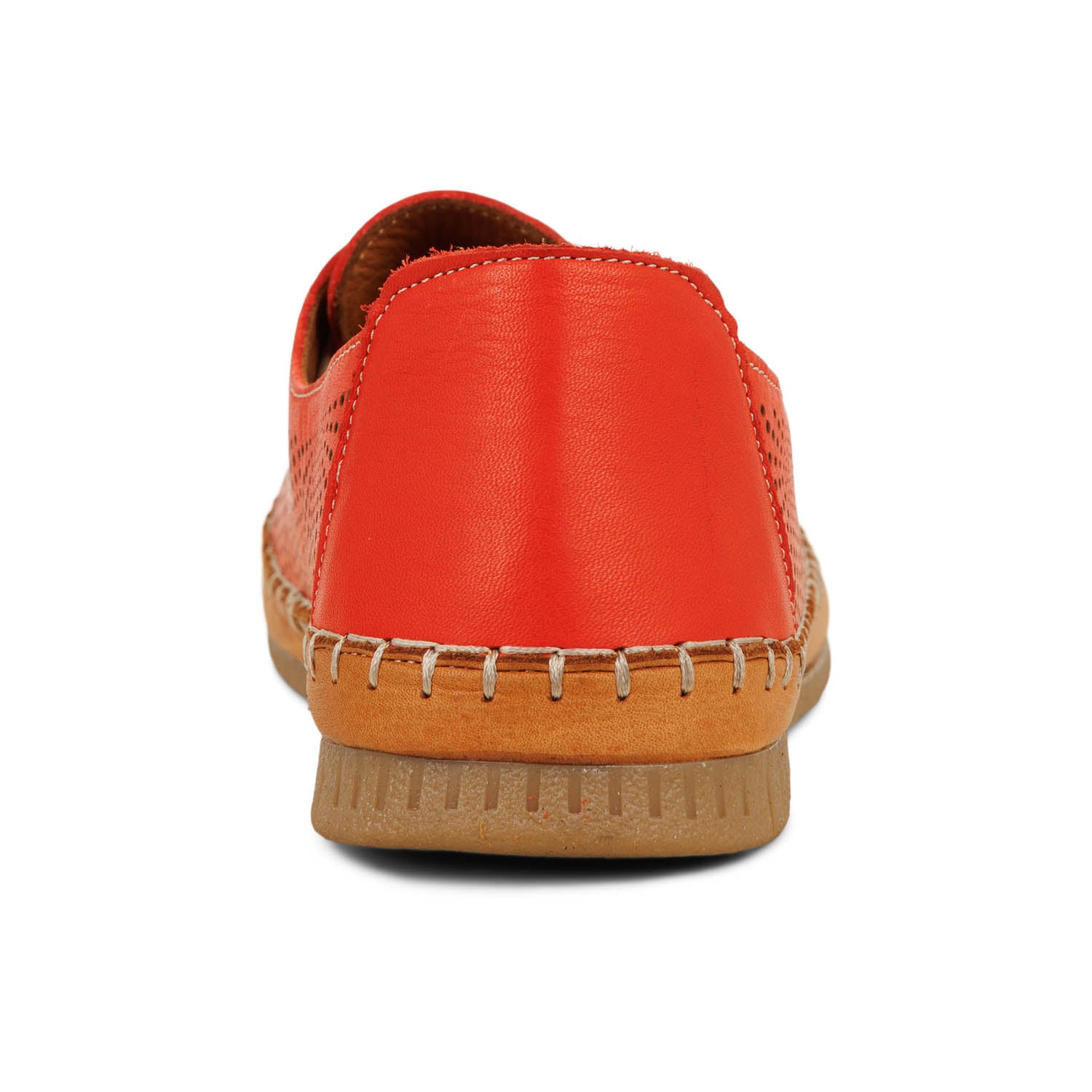 Baskets Femme COCO ABRICOT MAFFLIERS Rouge