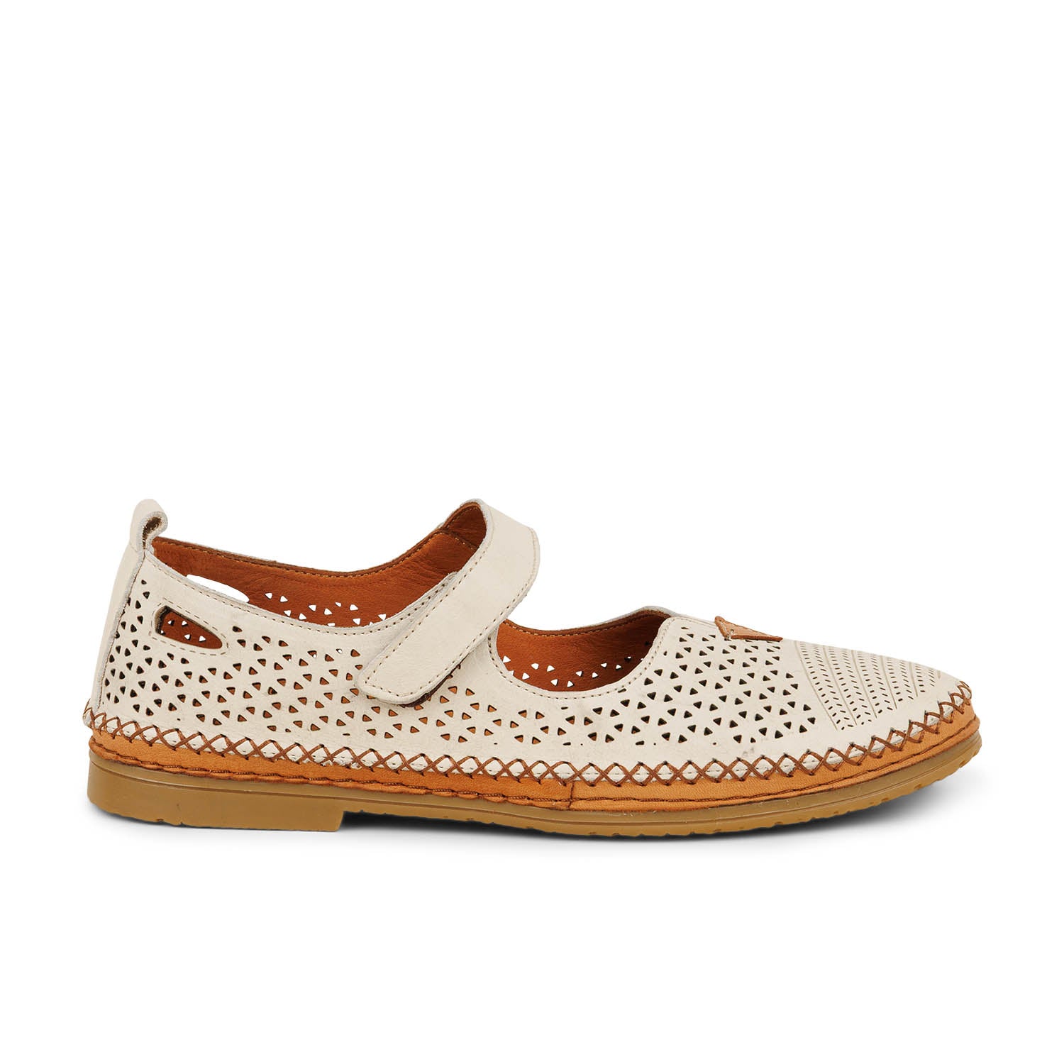 Ballerines et babies Femme COCO ABRICOT MAFFRECOURT Beige