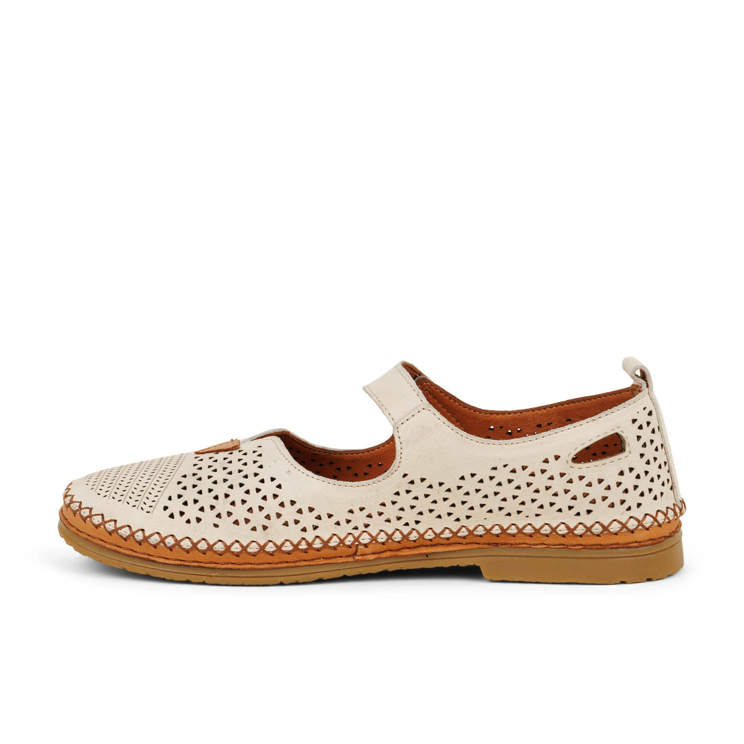 Ballerines et babies Femme COCO ABRICOT MAFFRECOURT Beige