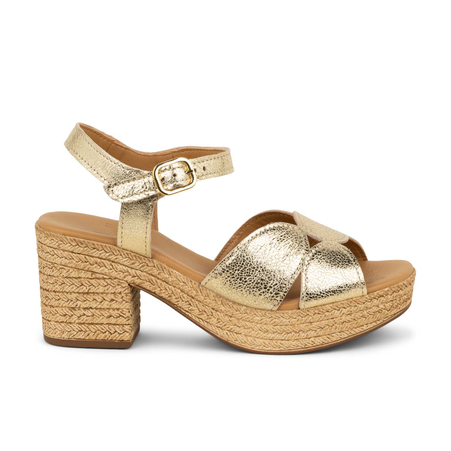 Sandales Femme ALIWELL MIKASA Or/Bronze