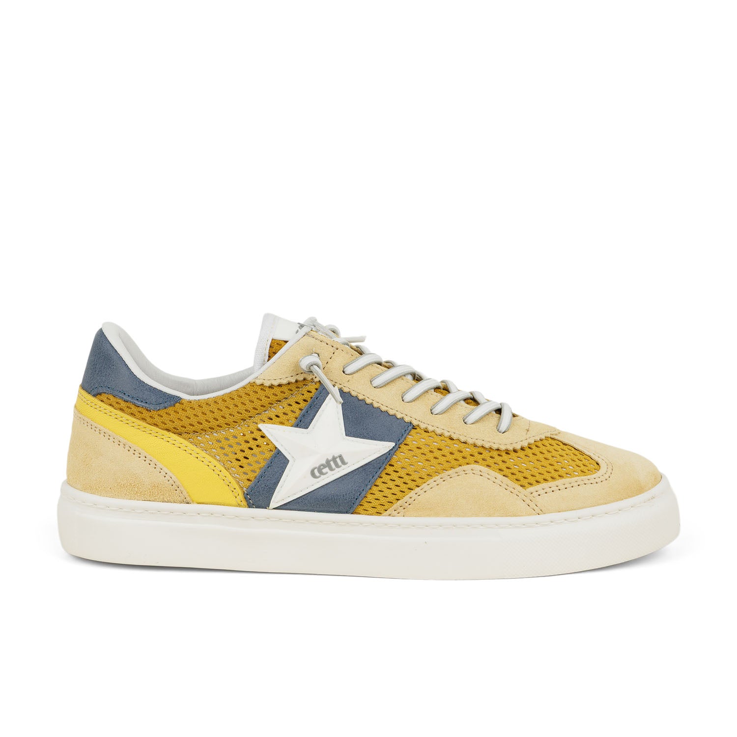 Baskets Homme CETTI C1385 Jaune