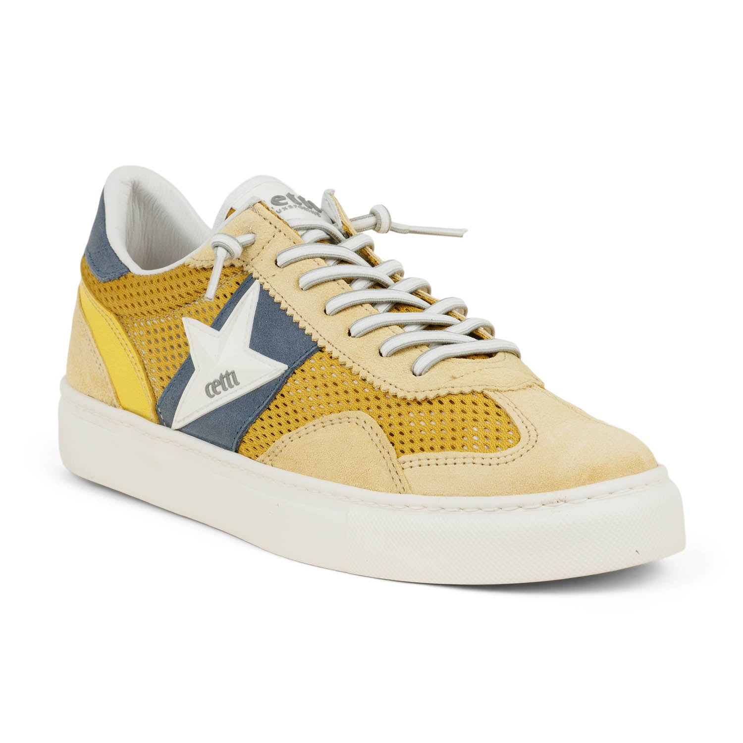 Baskets Homme CETTI C1385 Jaune