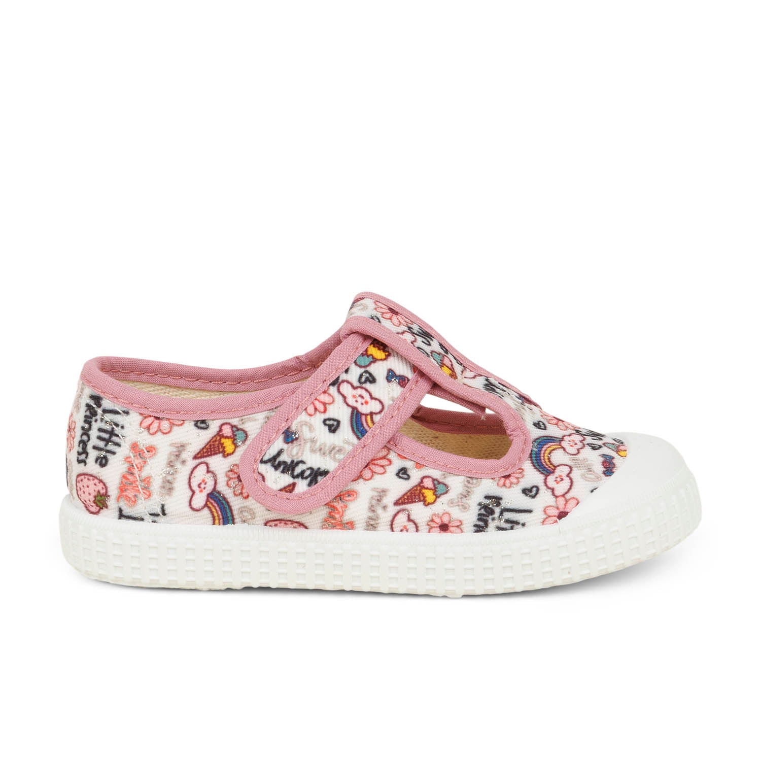 Baskets Enfant LES P'TITS ZELUS PORIL Rose