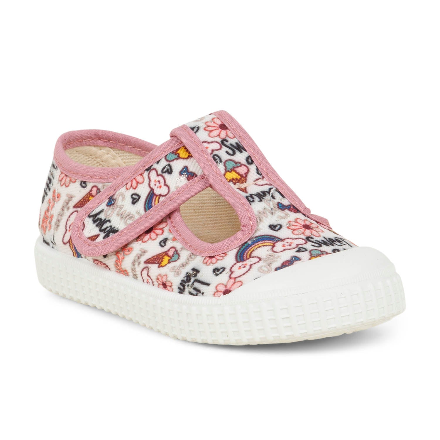 Baskets Enfant LES P'TITS ZELUS PORIL Rose