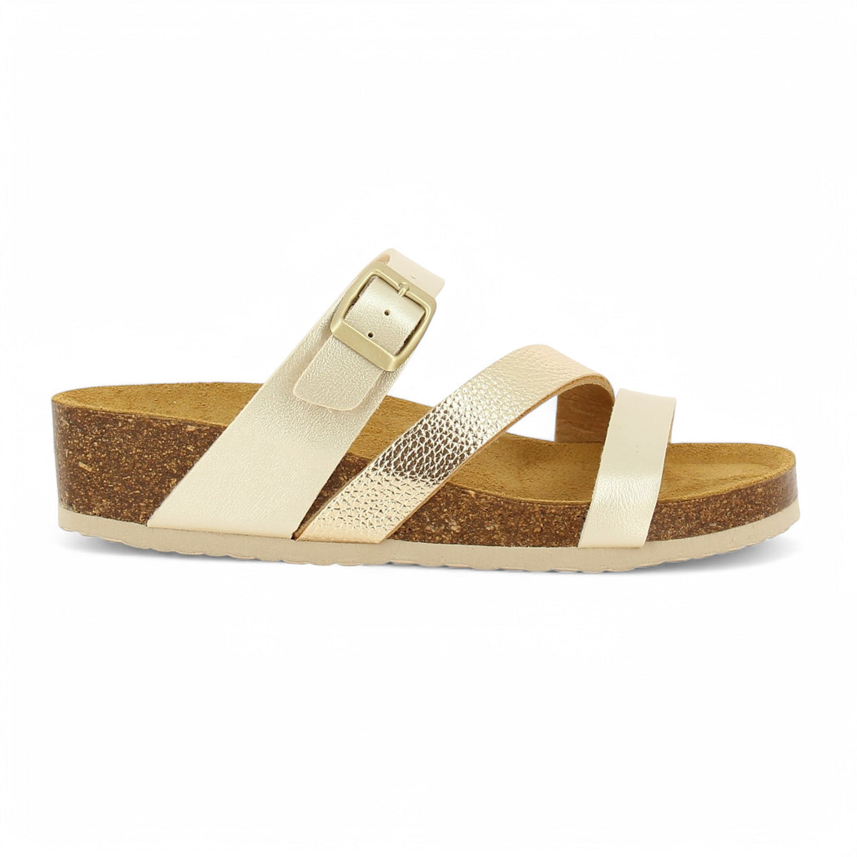 Mules Femme ELUE PAR NOUS TEX Or/Bronze