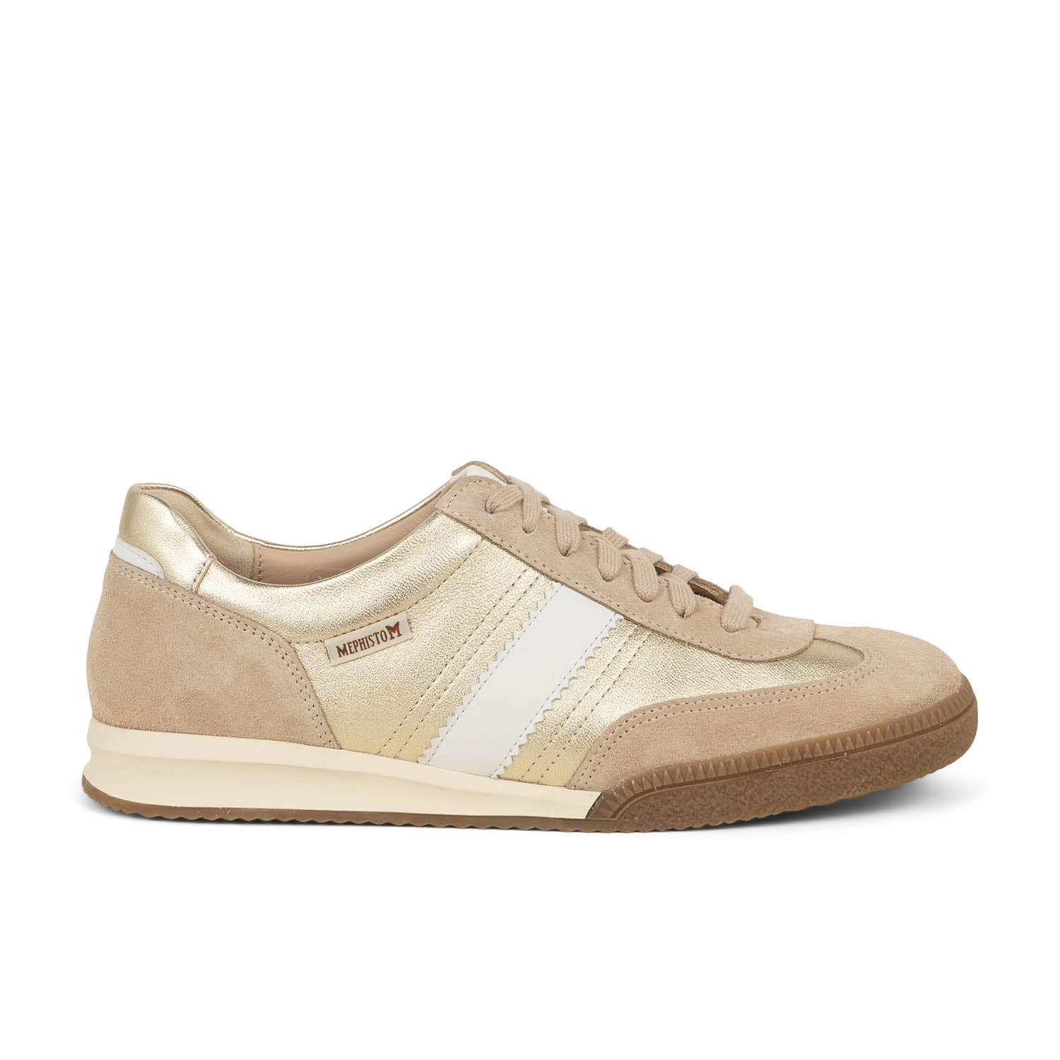 Baskets Femme MEPHISTO WITNEY Beige