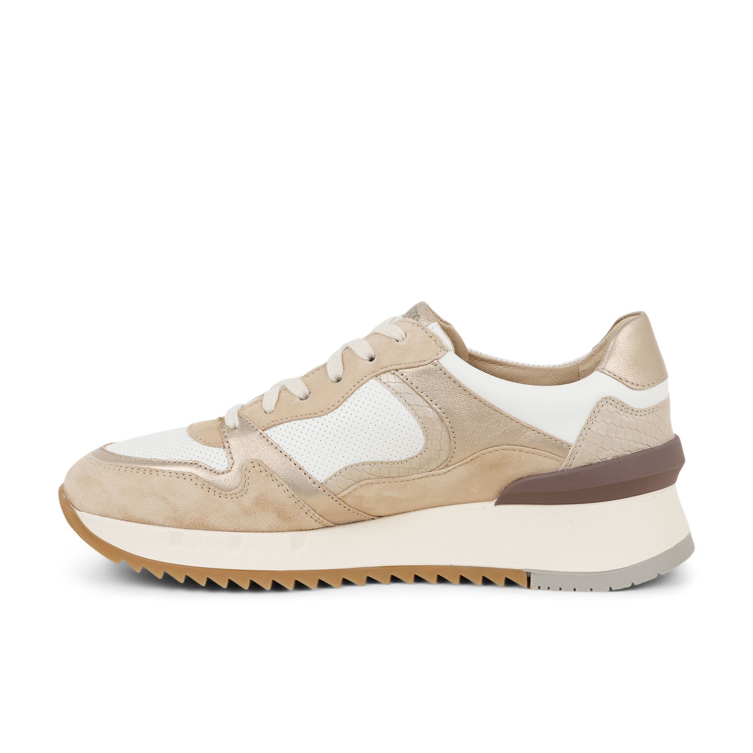 Baskets Femme MEPHISTO ANGIE Beige