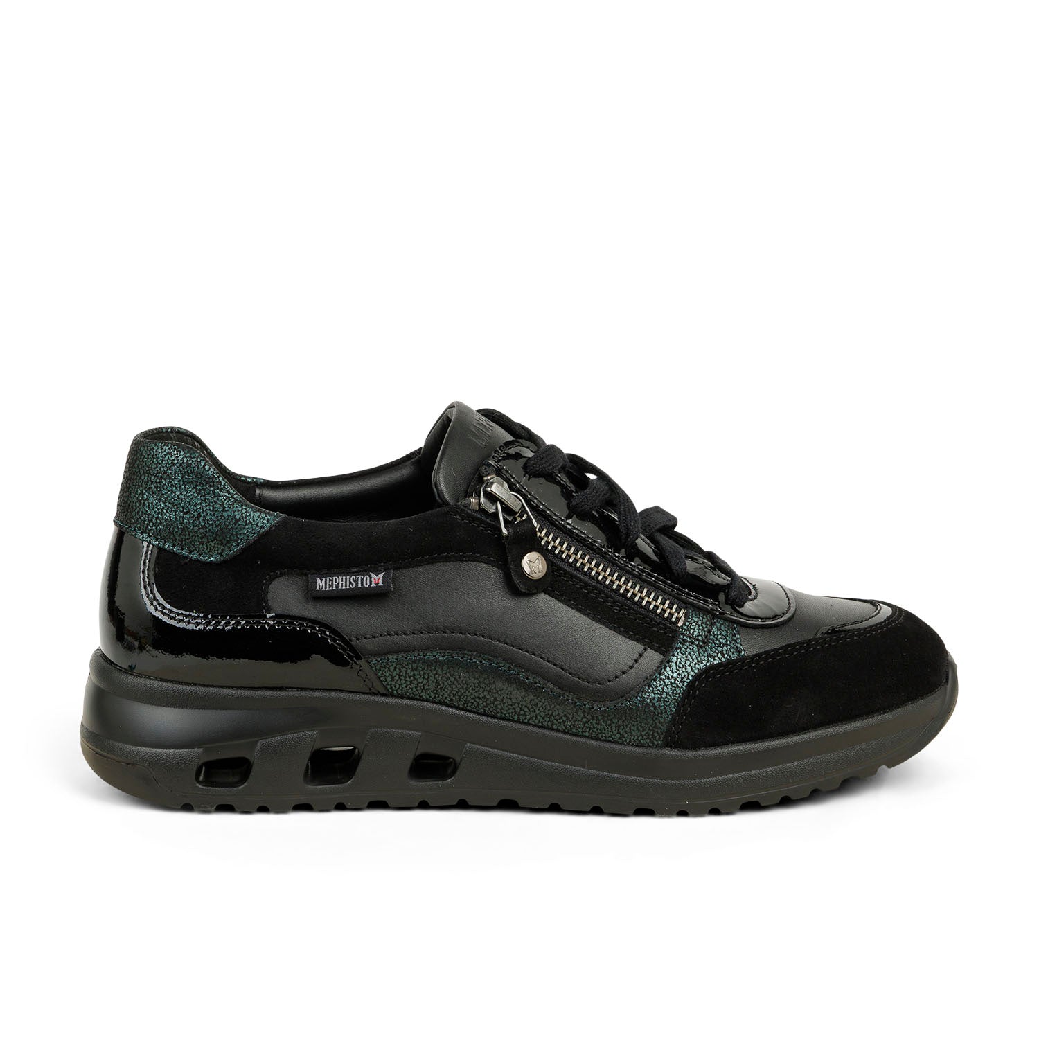 Baskets Femme MEPHISTO LILAS Noir