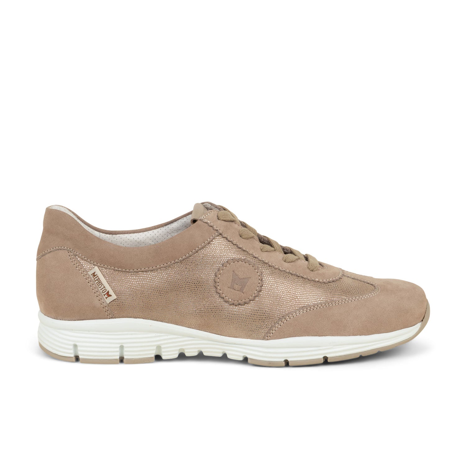 Baskets Femme MEPHISTO YAEL Beige