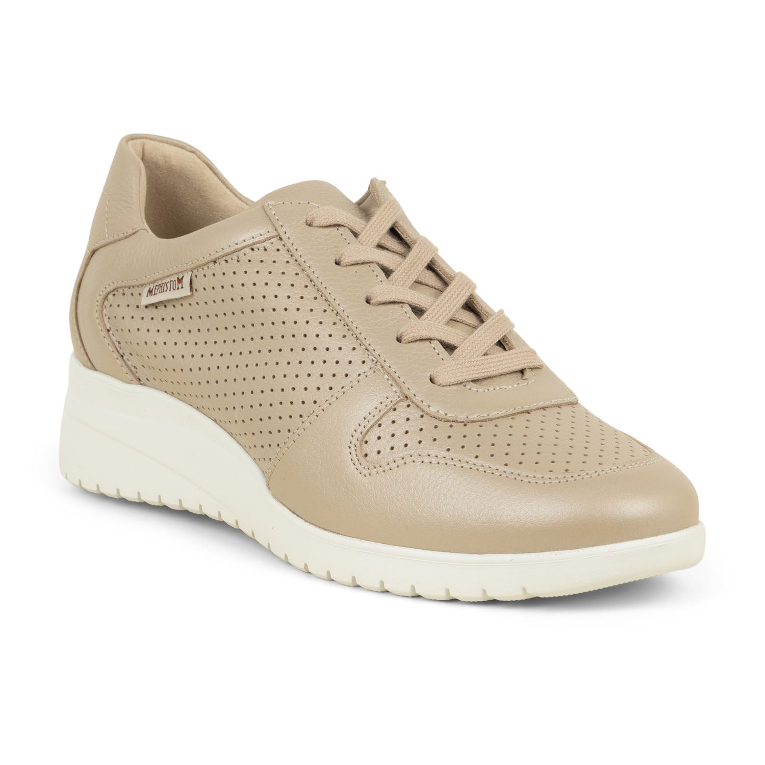 Baskets Femme MEPHISTO ISA PERF Or/Bronze