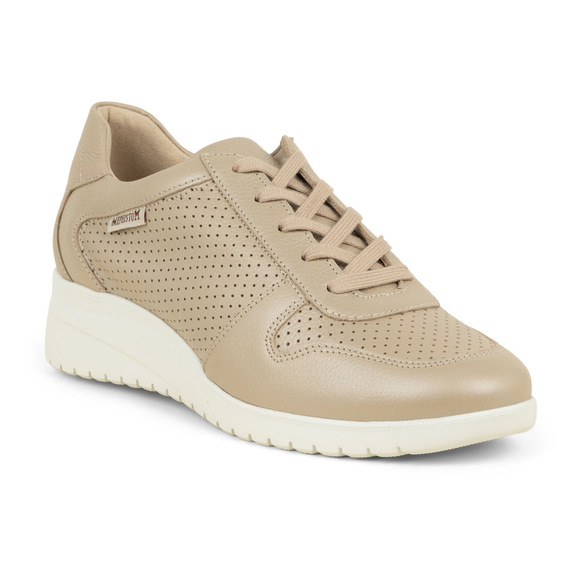 Baskets Femme MEPHISTO ISA PERF Or/Bronze