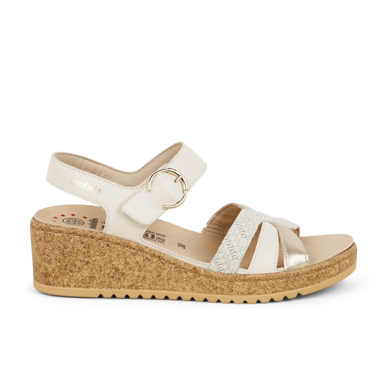 Sandales Femme MOBILS BY MEPHISTO NANCIA Blanc