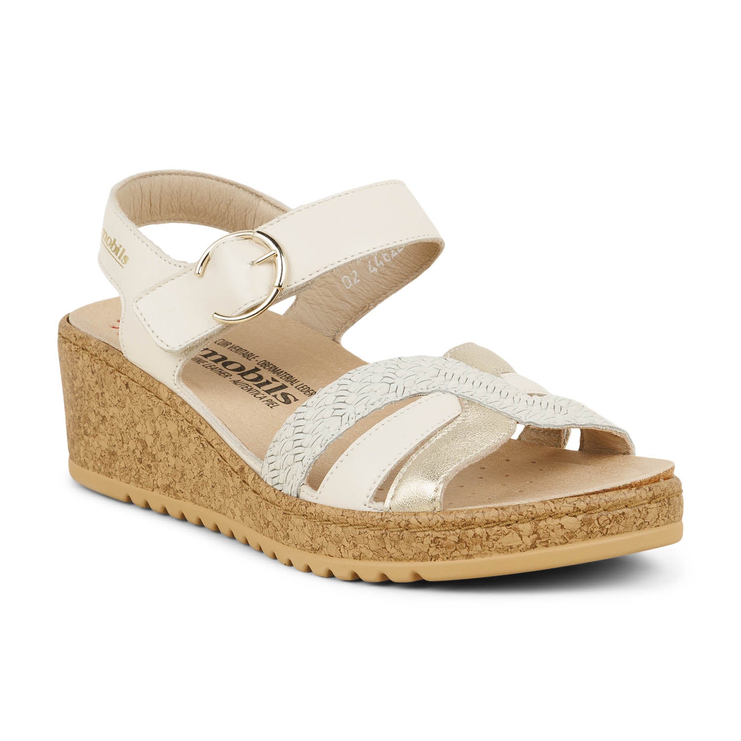 Sandales Femme MOBILS BY MEPHISTO NANCIA Blanc