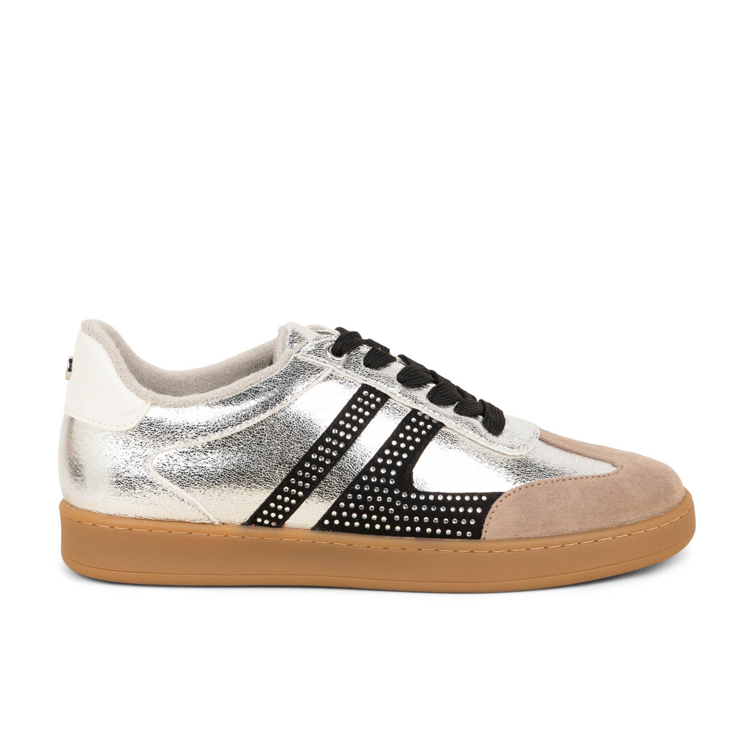 Baskets Femme LA STRADA C du C STRASSY Argent