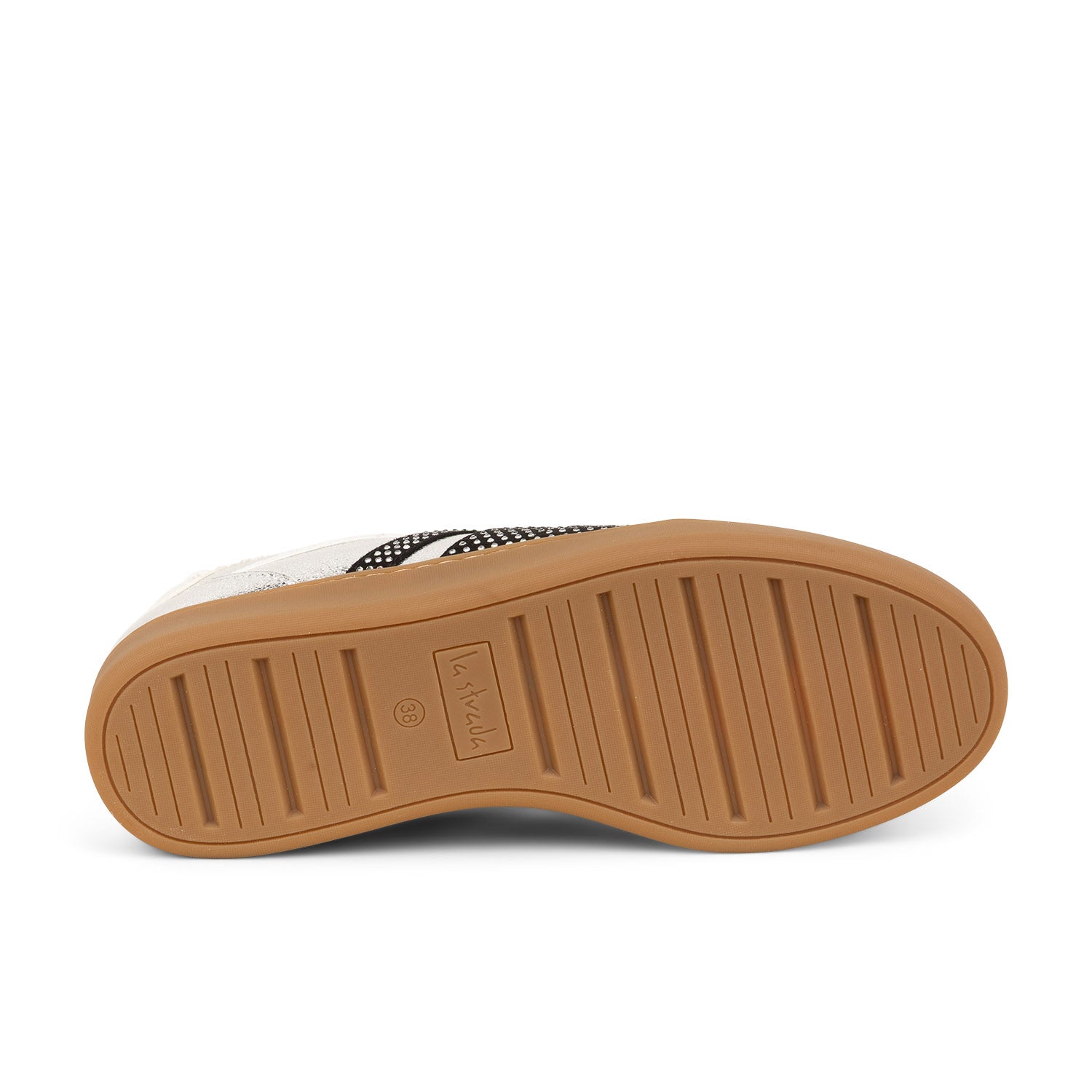 Baskets Femme LA STRADA C du C STRASSY Argent