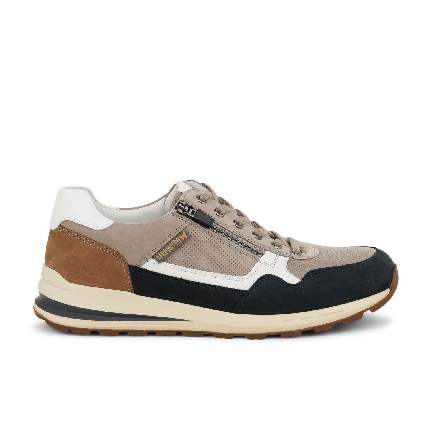 Baskets Homme MEPHISTO BRADLEY Gris