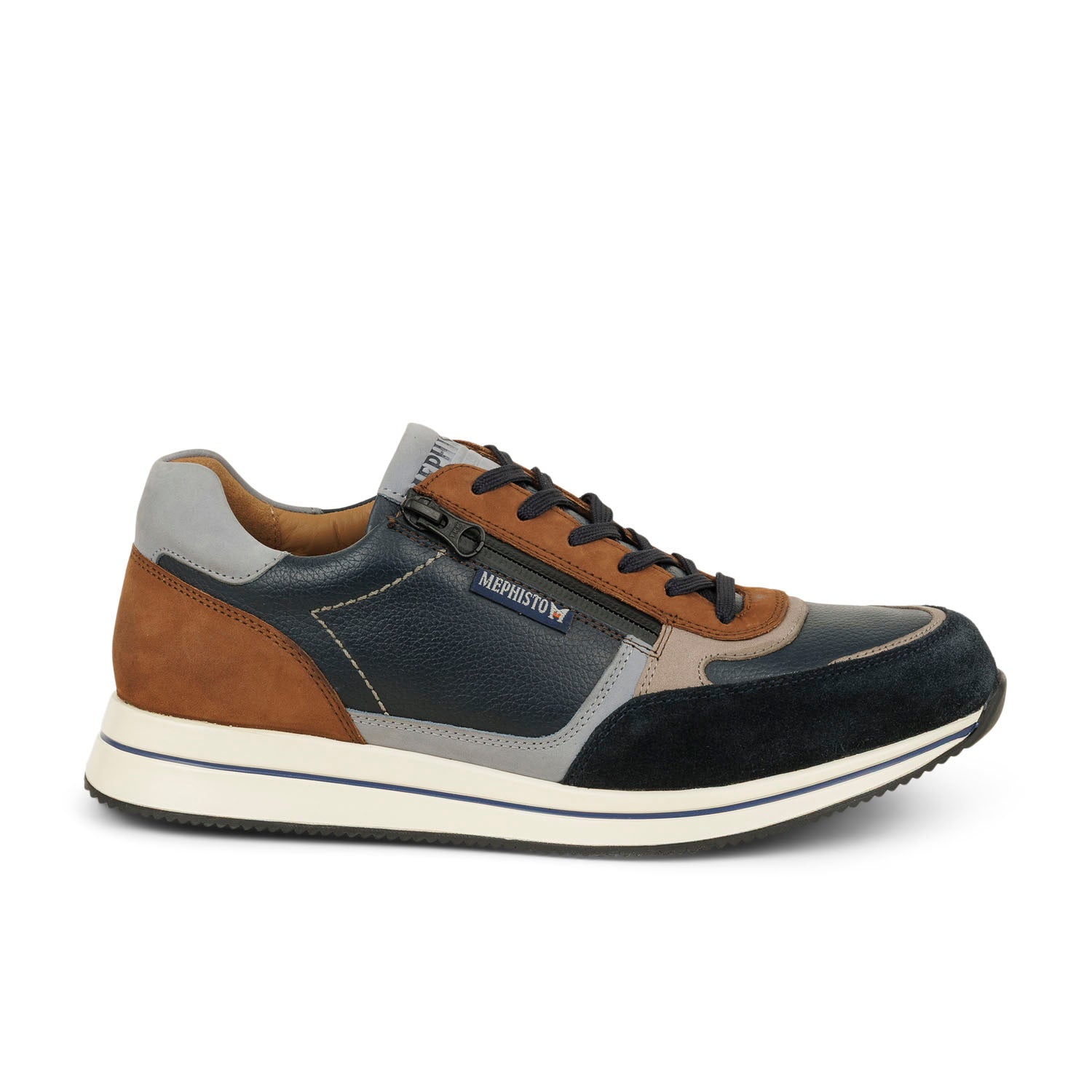 Baskets Homme MEPHISTO GILFORD Bleu
