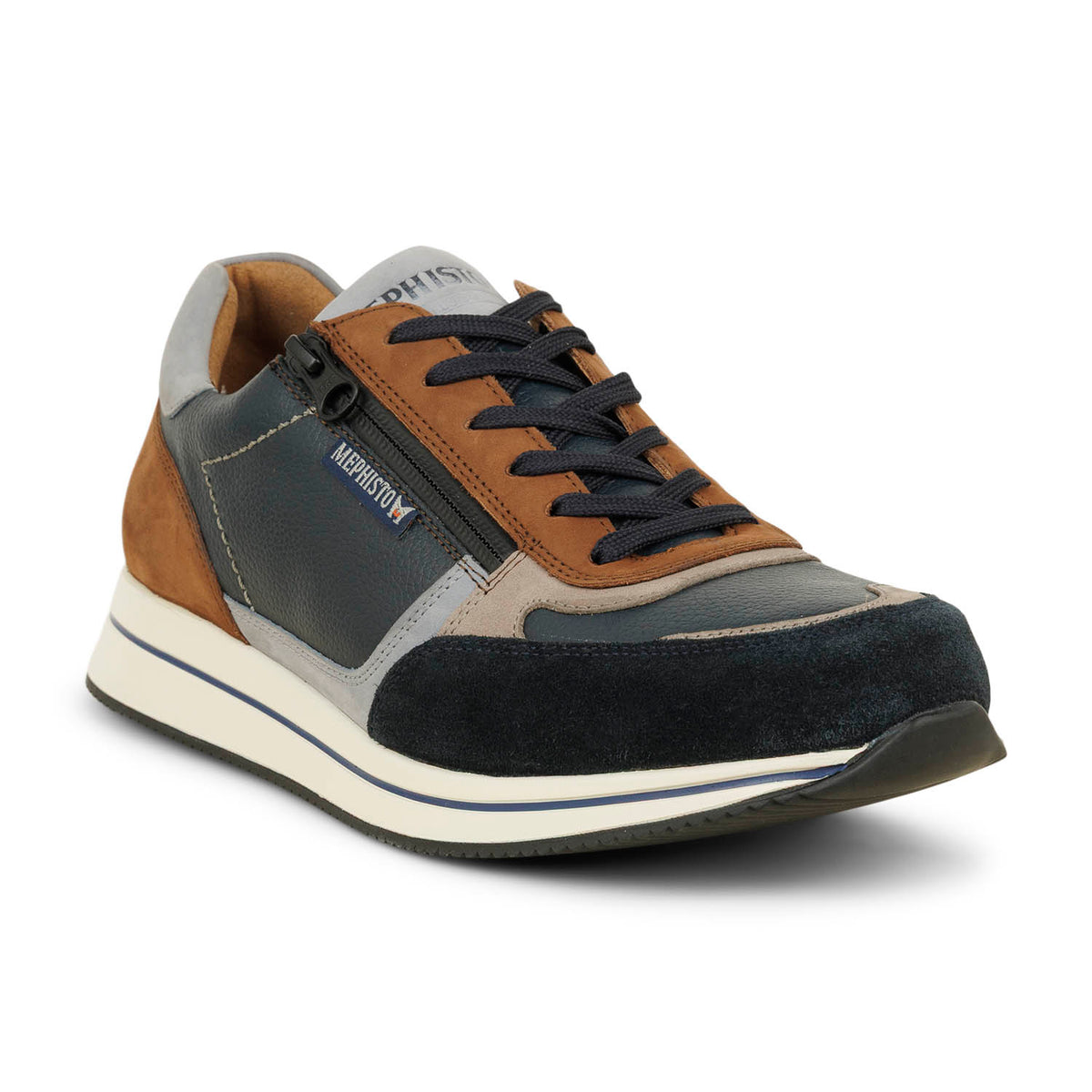 Baskets Homme MEPHISTO GILFORD Bleu