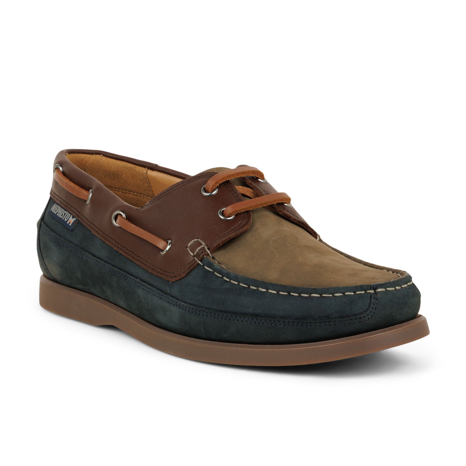 Chaussures bateau Homme MEPHISTO BOATING Marron