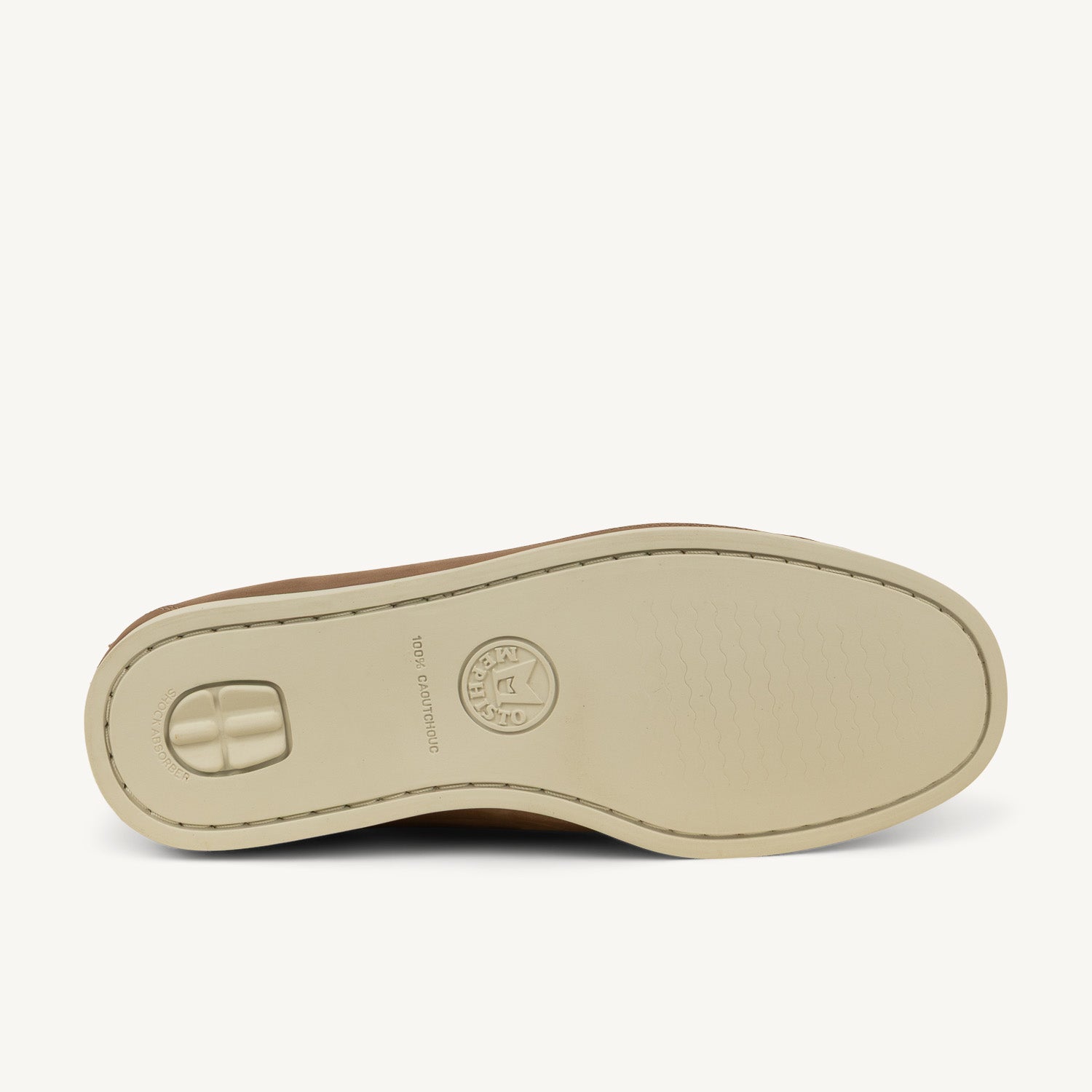 Chaussures bateau Homme MEPHISTO BOATING Beige