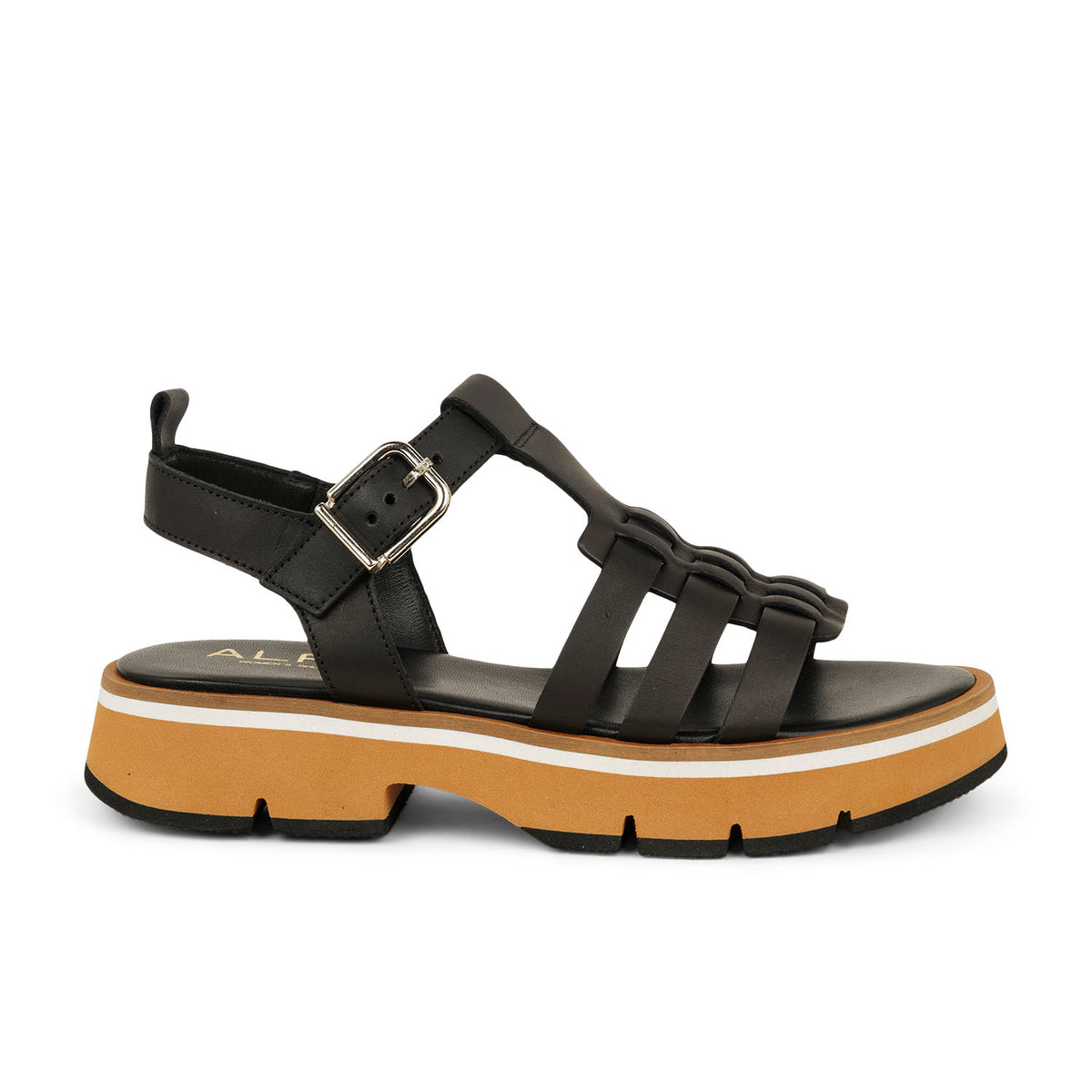 Sandales Femme ALPE ALLYOP Noir