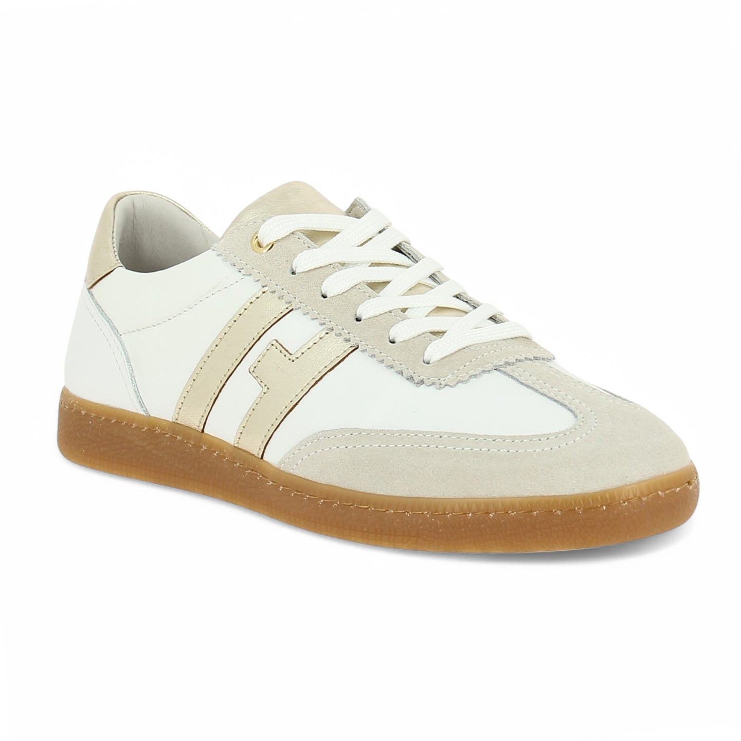 Baskets Femme LA VIE EST BELLE REINE Blanc
