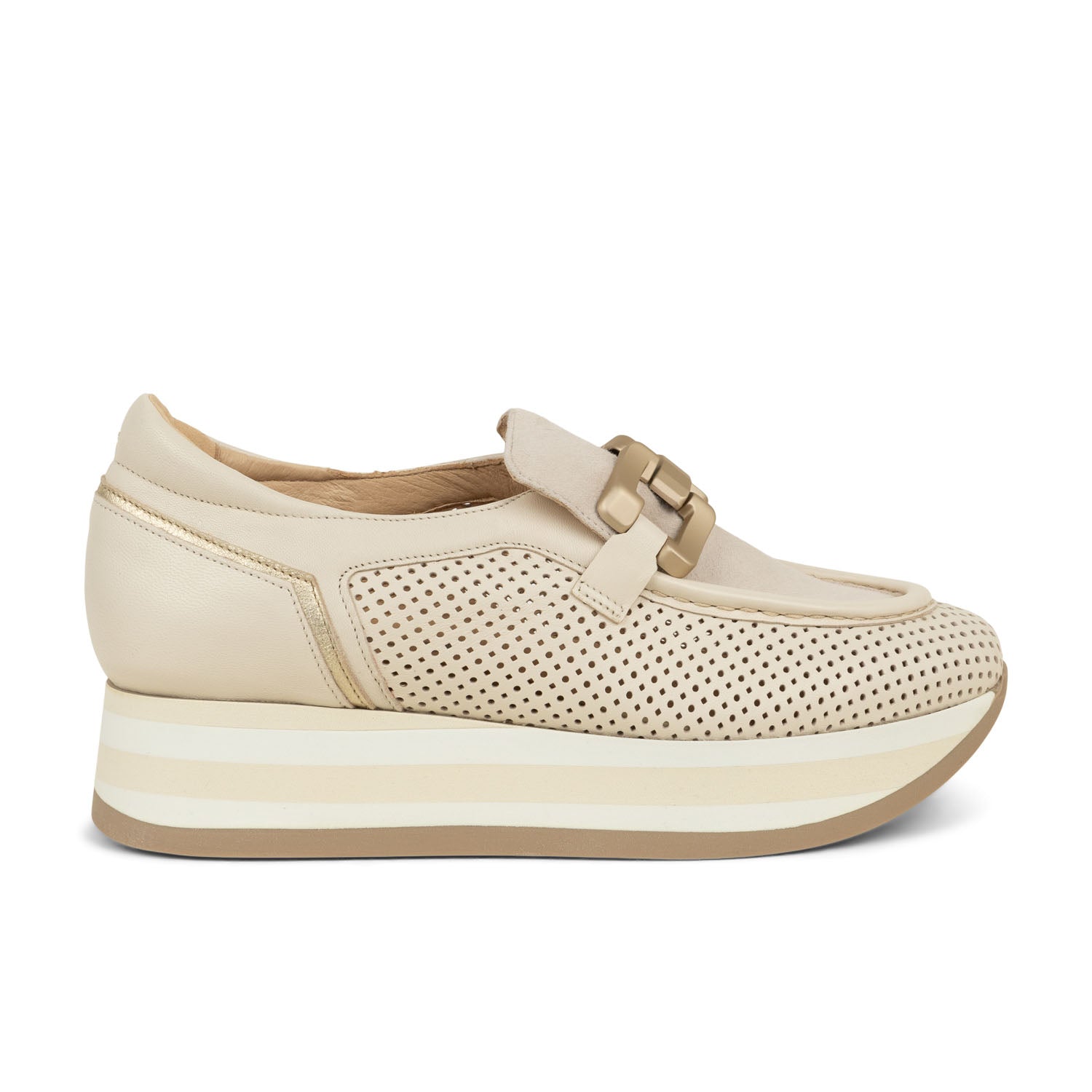 Mocassins Femme SOFTWAVES CHRYS 77894 Beige