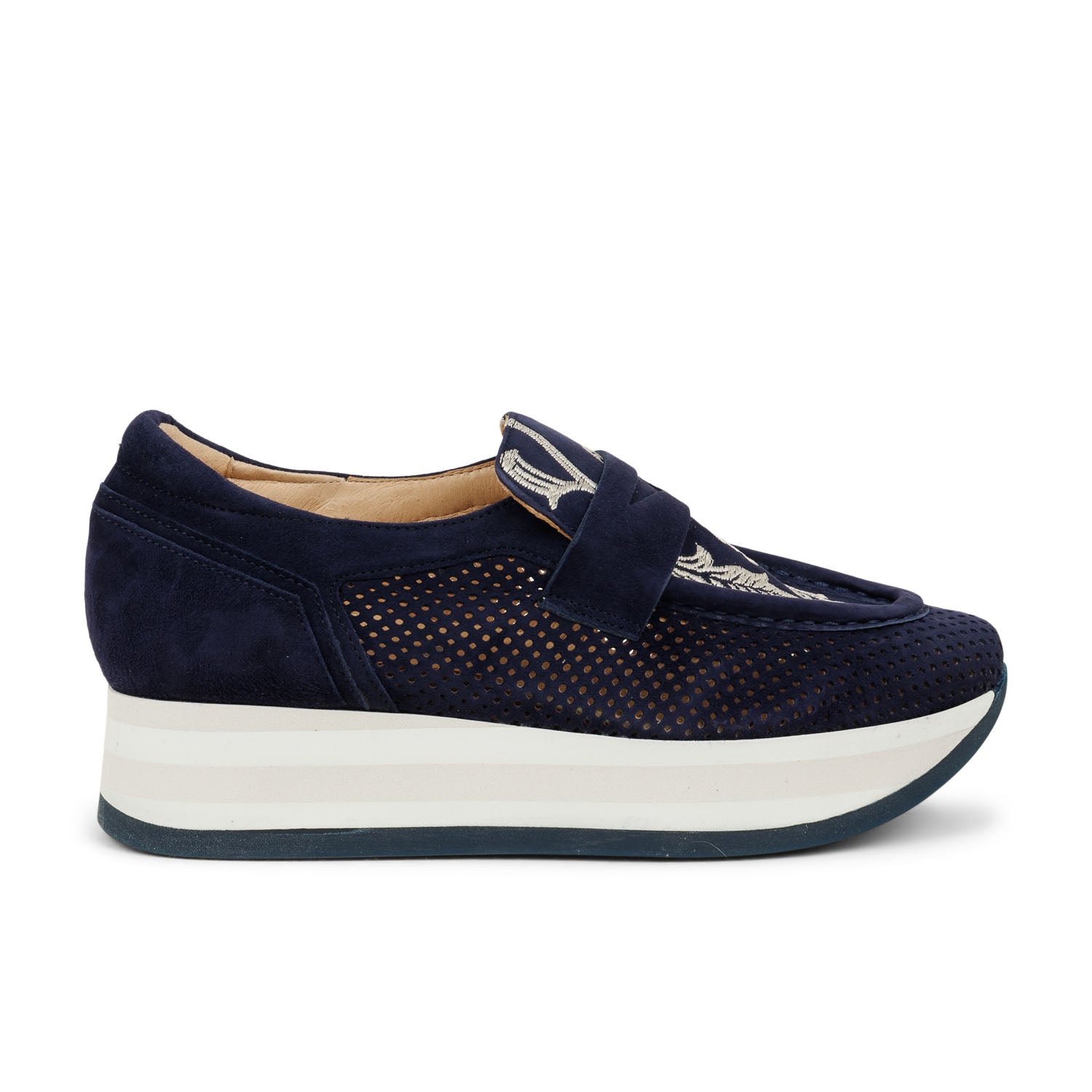 Mocassins Femme SOFTWAVES CHRISTAL 77893 Bleu