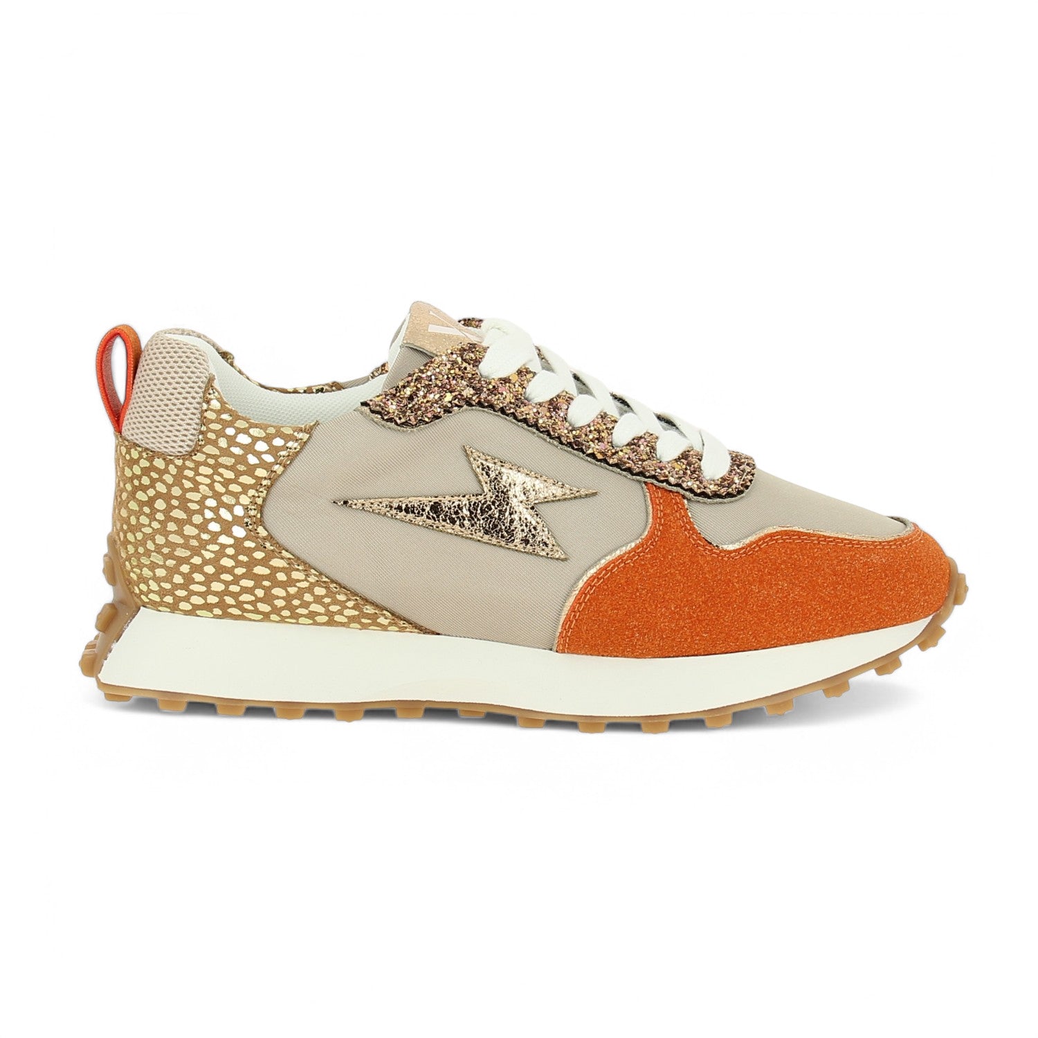 Baskets Femme VANESSA WU LUNELLE Orange