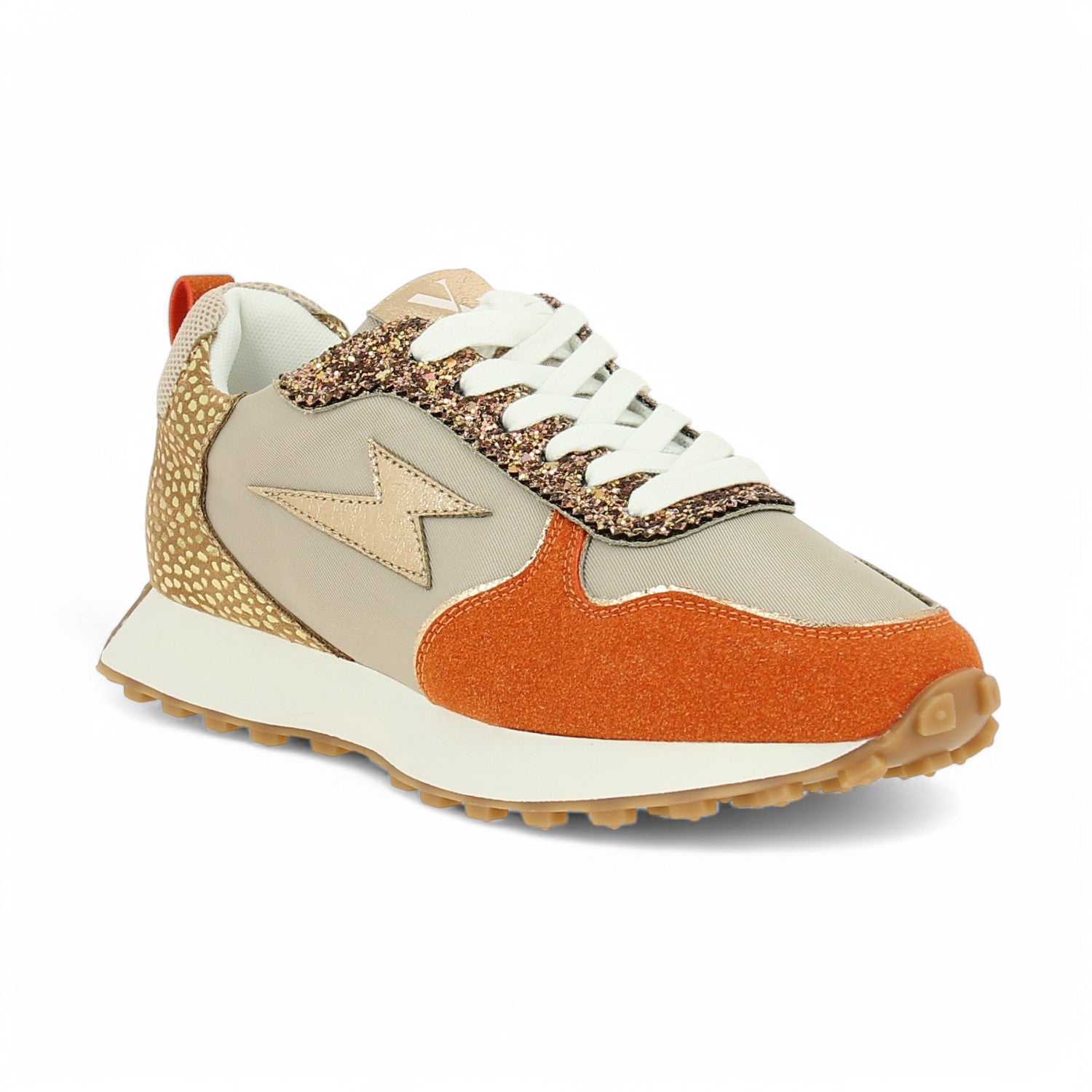 Baskets Femme VANESSA WU LUNELLE Orange