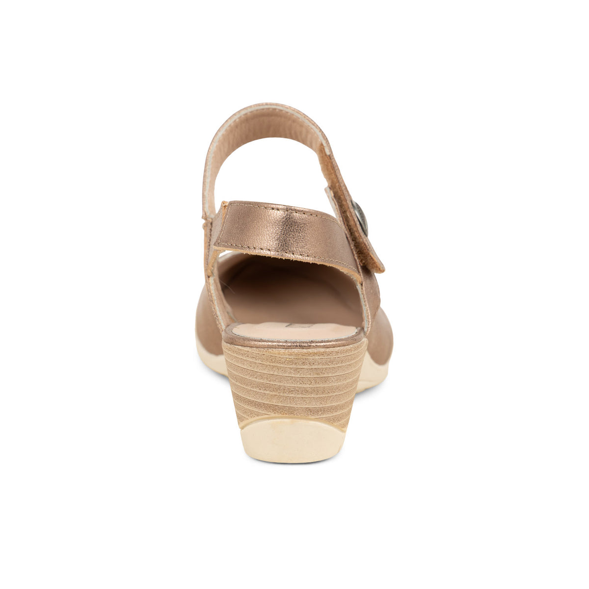 Ballerines et babies Femme OTTILIA GANACOL Or/Bronze