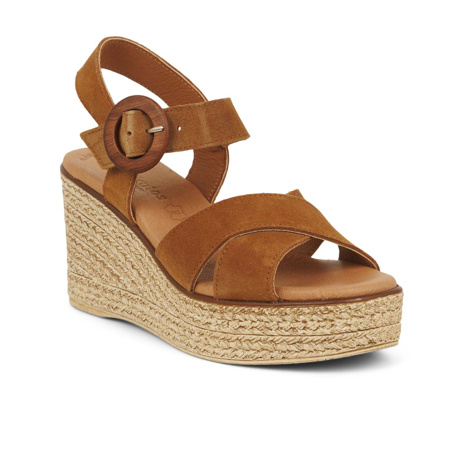 Sandales Femme EVA FRUTOS EVOBA Marron