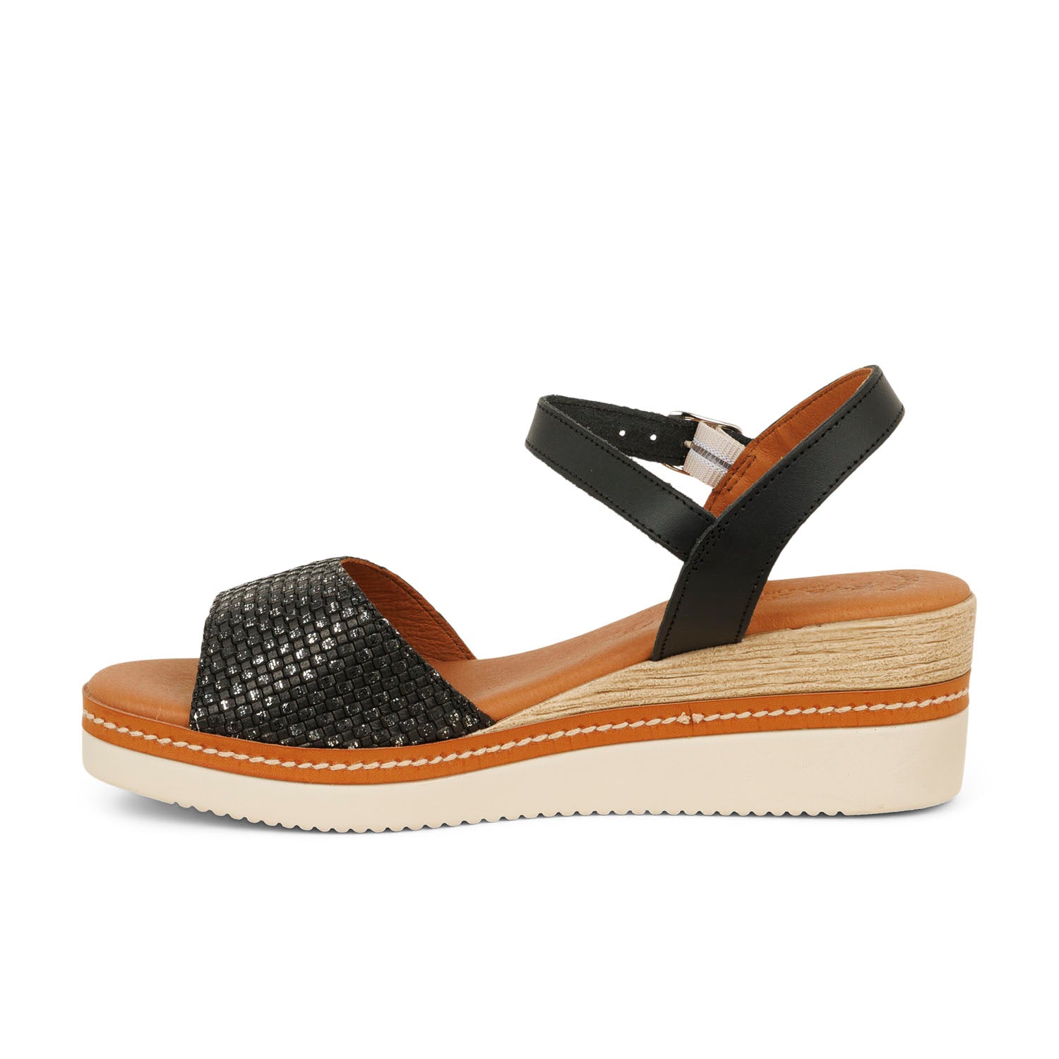 Sandales Femme EVA FRUTOS EVU Noir
