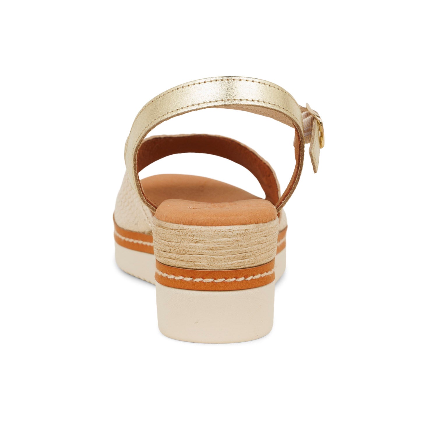 Sandales Femme EVA FRUTOS EVU Or/Bronze