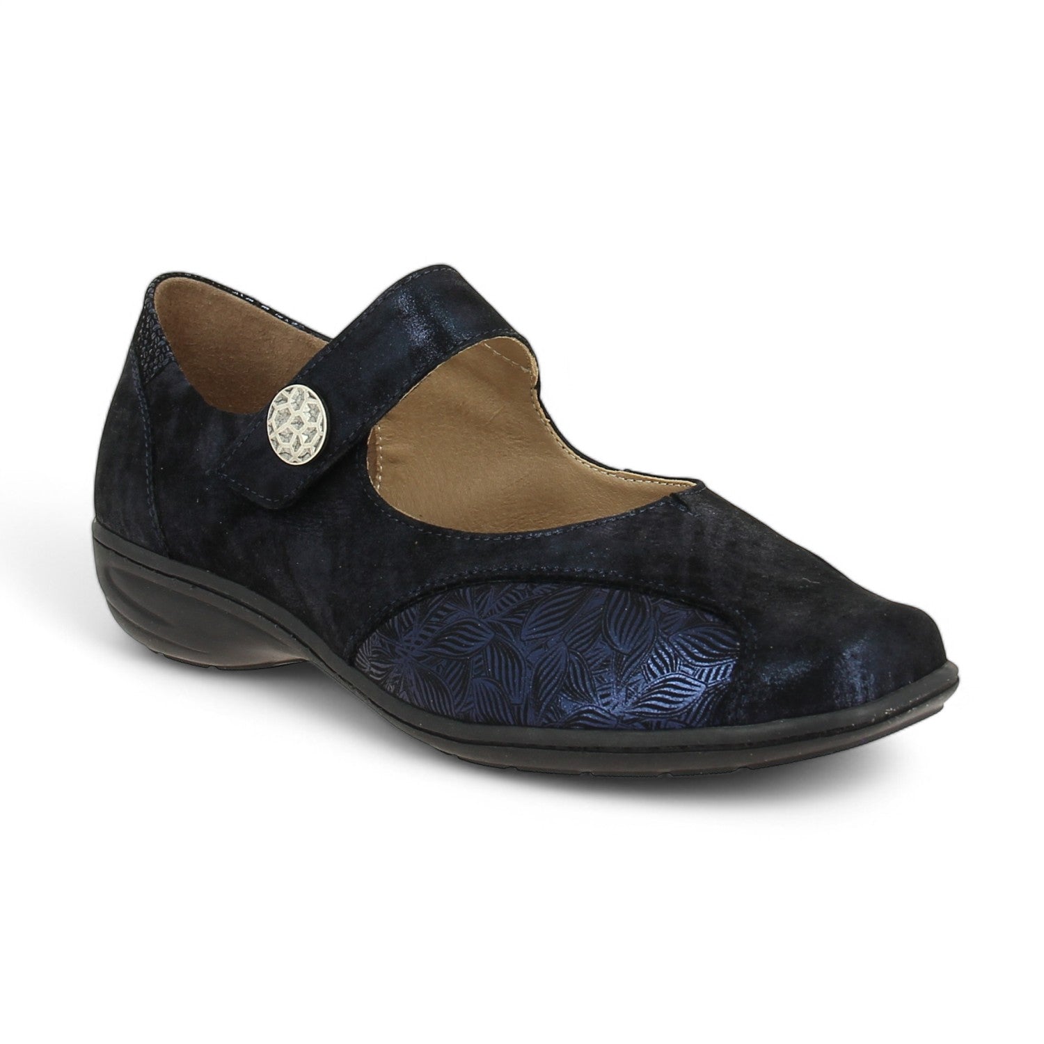 Ballerines et babies Femme GEOLLAMY INTERINO Bleu