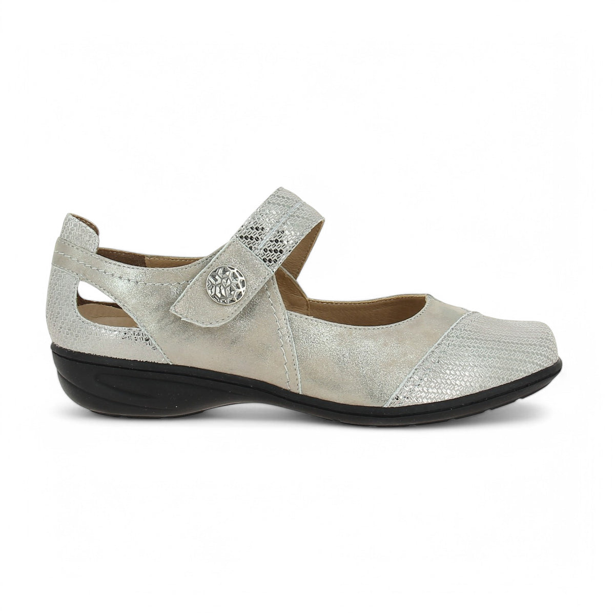 Ballerines et babies Femme GEOLLAMY INABURE Gris