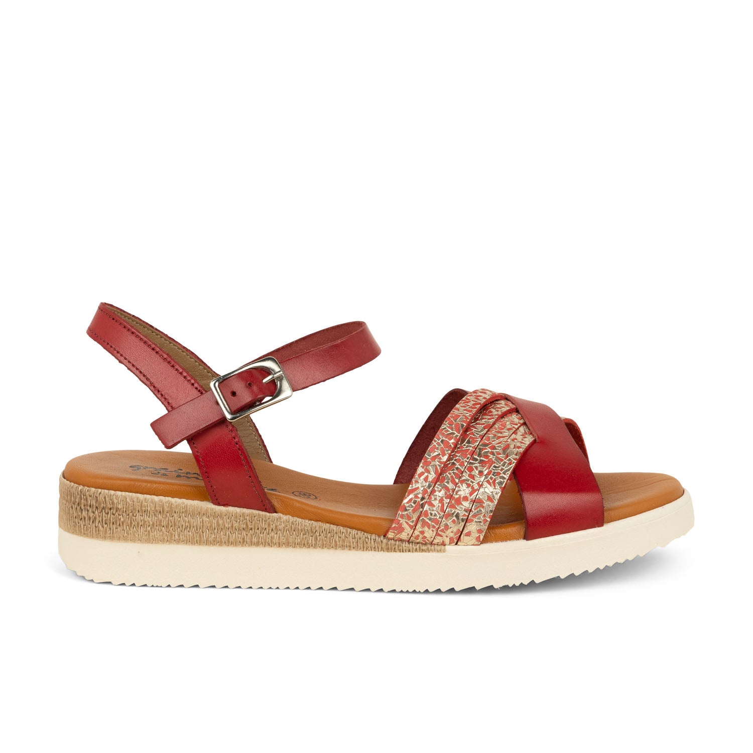 Sandales Femme GRAIN DE METISSE RAELY Rouge