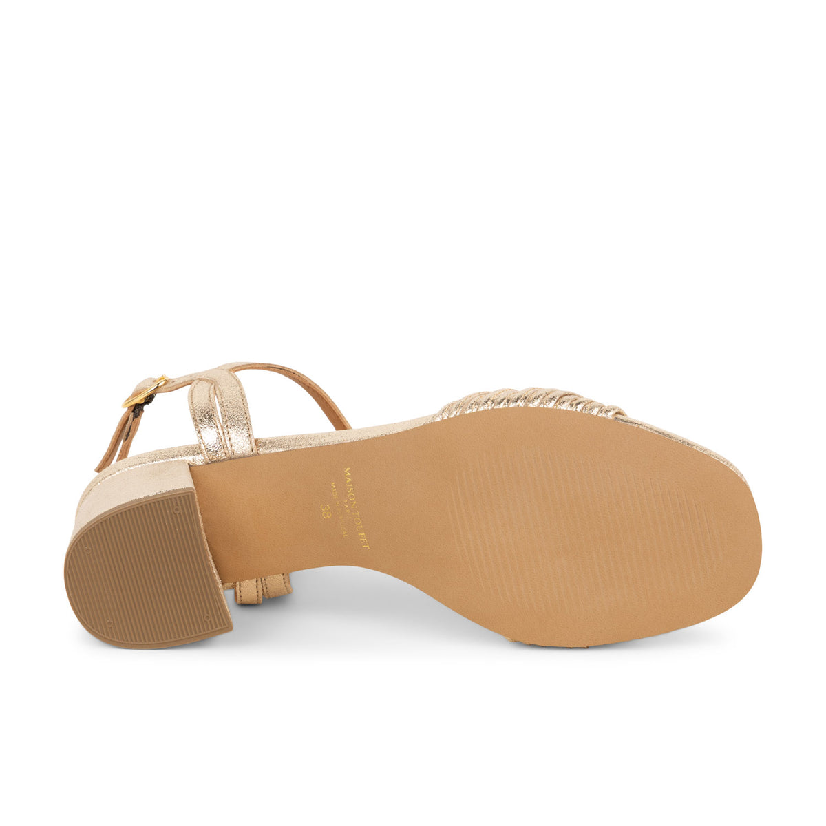 Sandales Femme MARION TOUFET MOLLY Or/Bronze