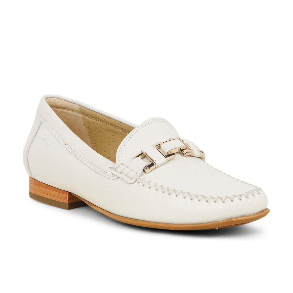 Mocassins Femme SIOUX CAMBRIA Blanc