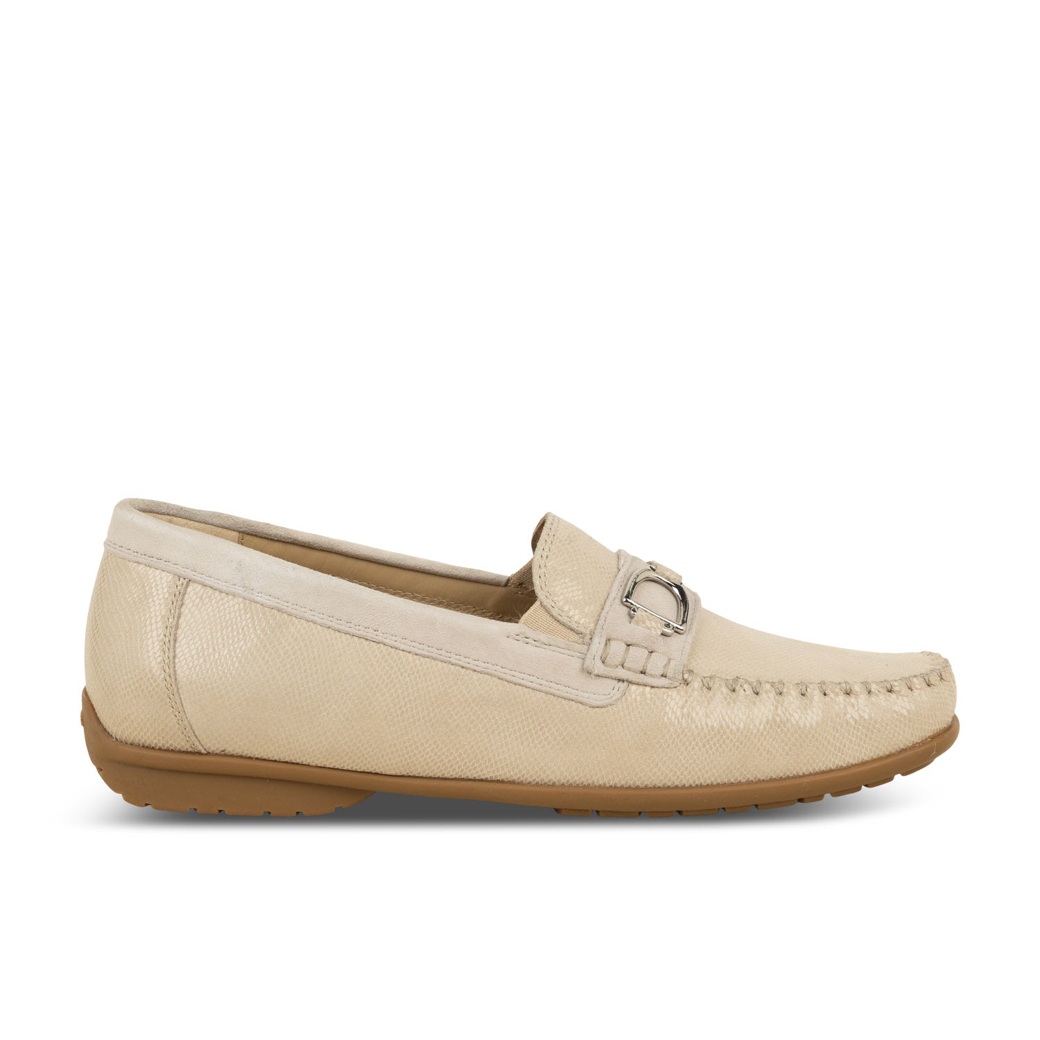 Mocassins Femme SIOUX CORTISIA 723 Beige
