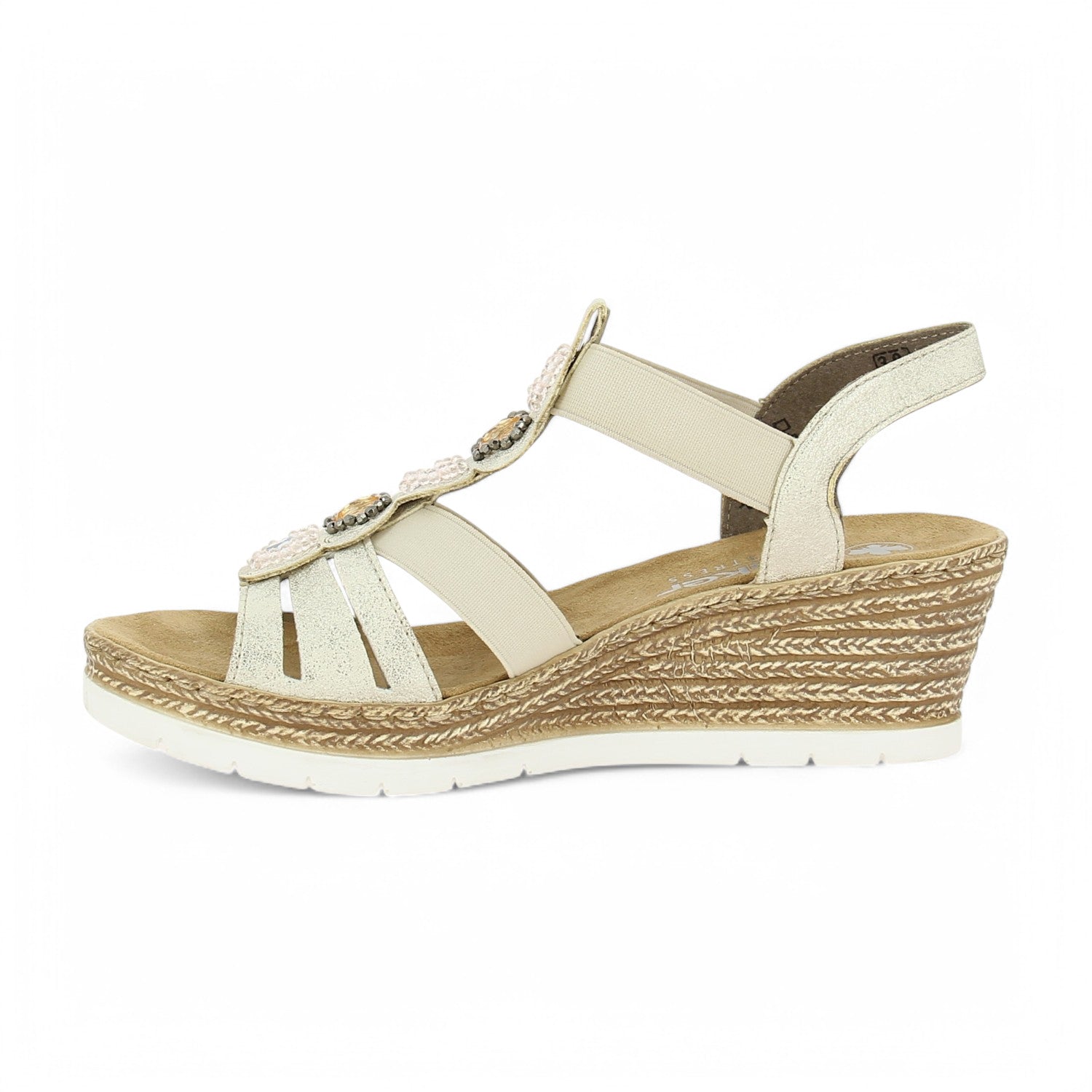 Sandales Femme RIEKER 619B2 - RIO Beige