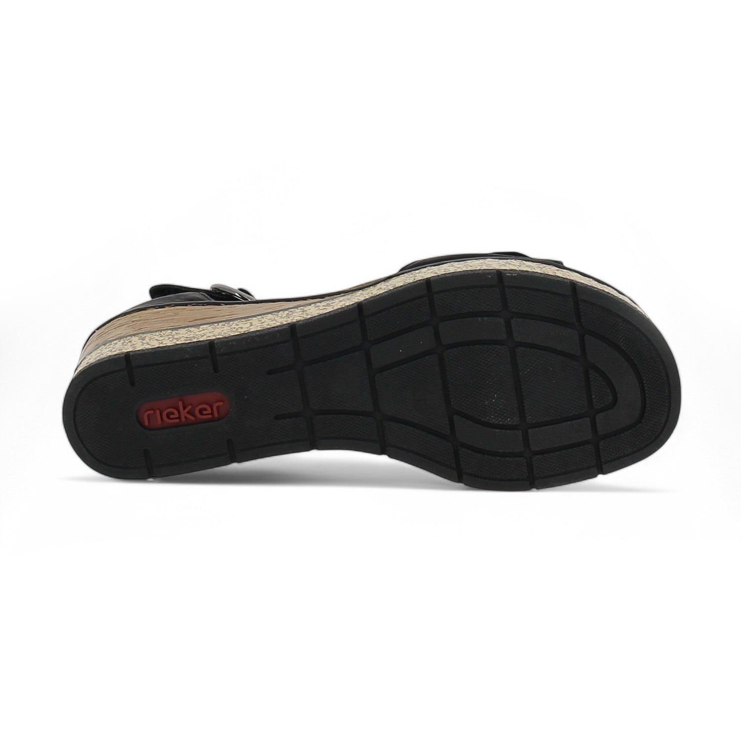 Sandales Femme RIEKER 63780 - RILO Noir