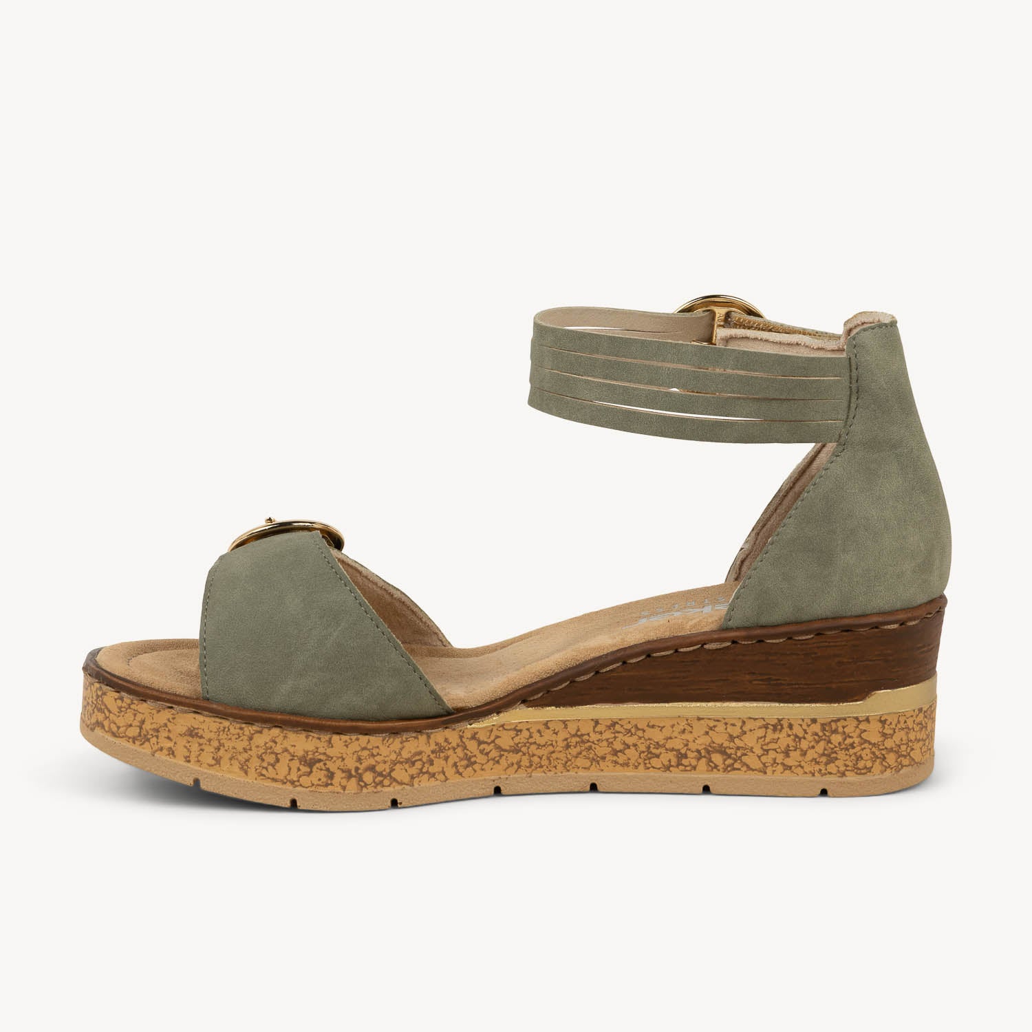 Sandales Femme RIEKER 63780 - RILO Vert